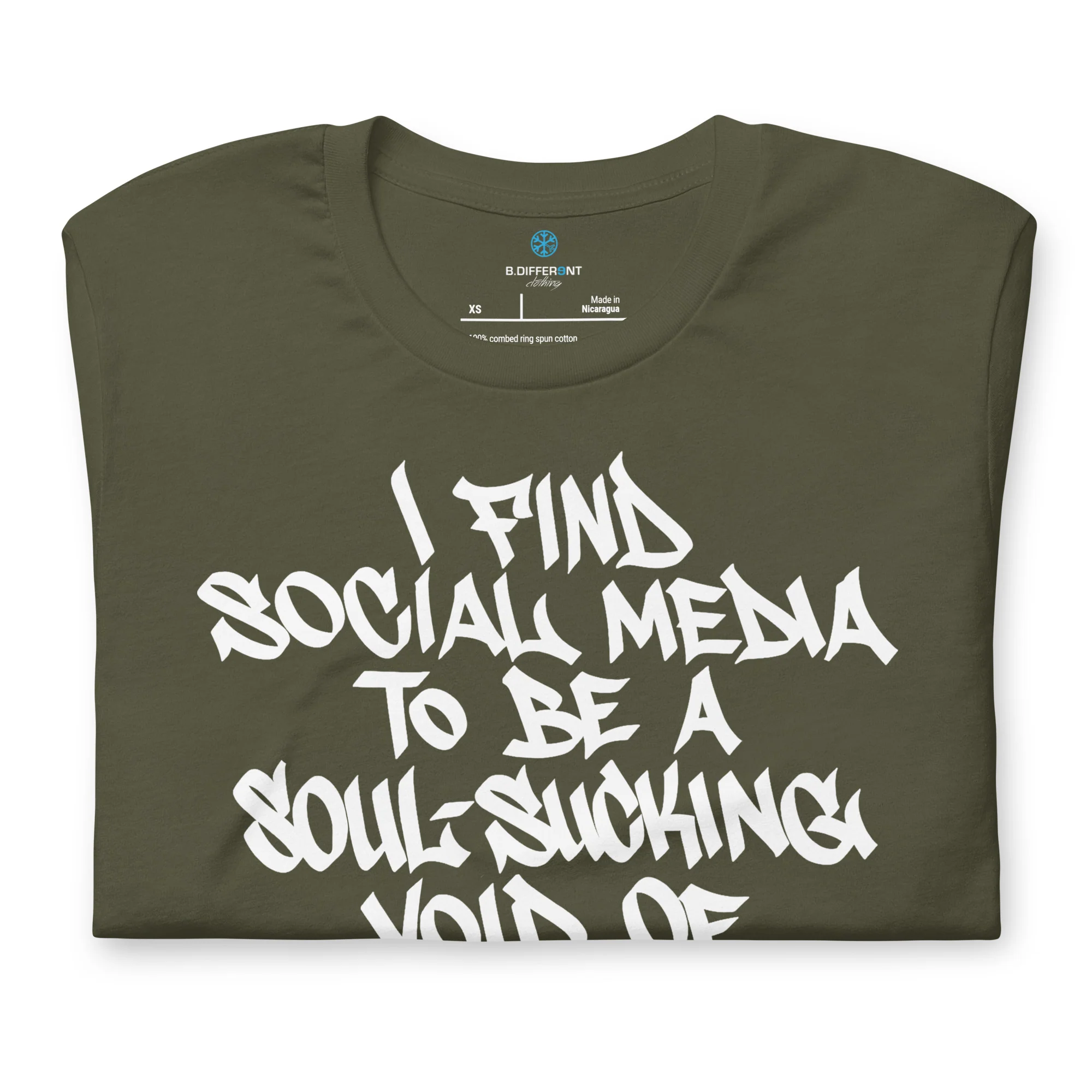 Social Media Graffiti Tag Tee - Image 57
