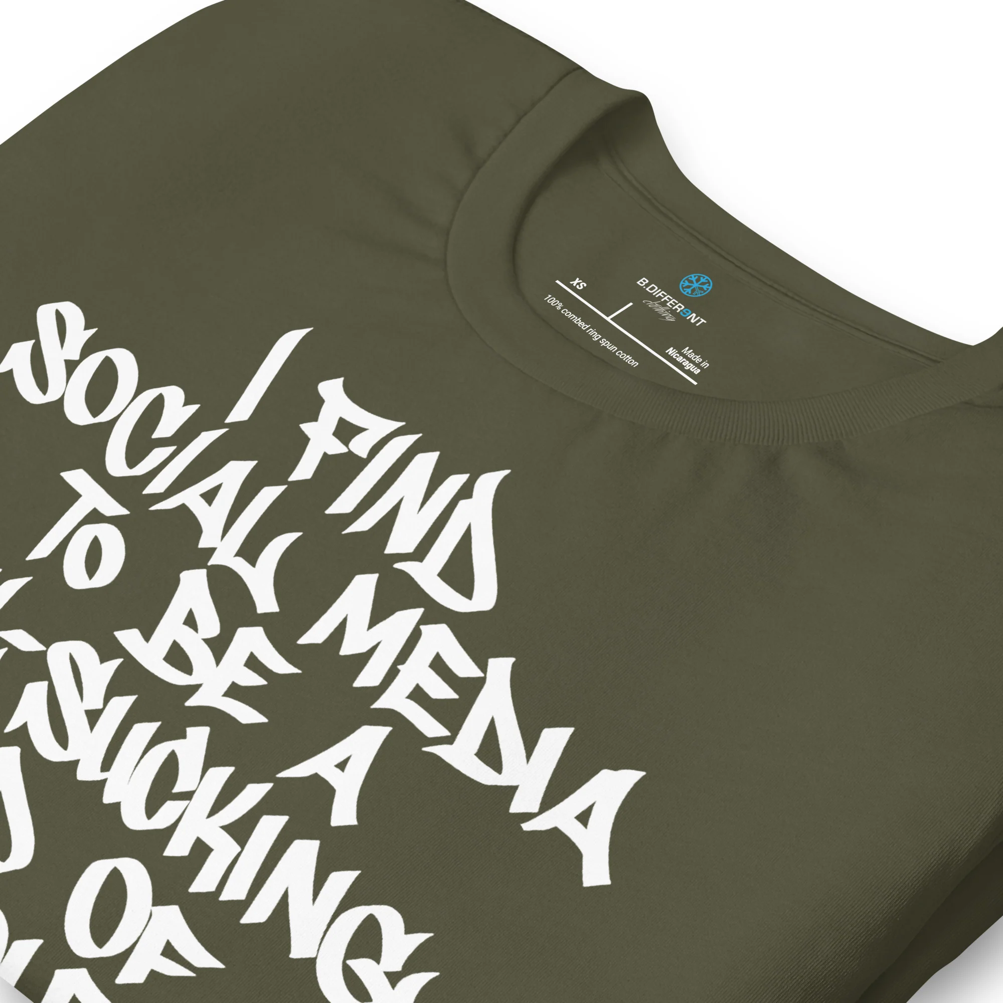 Social Media Graffiti Tag Tee - Image 59