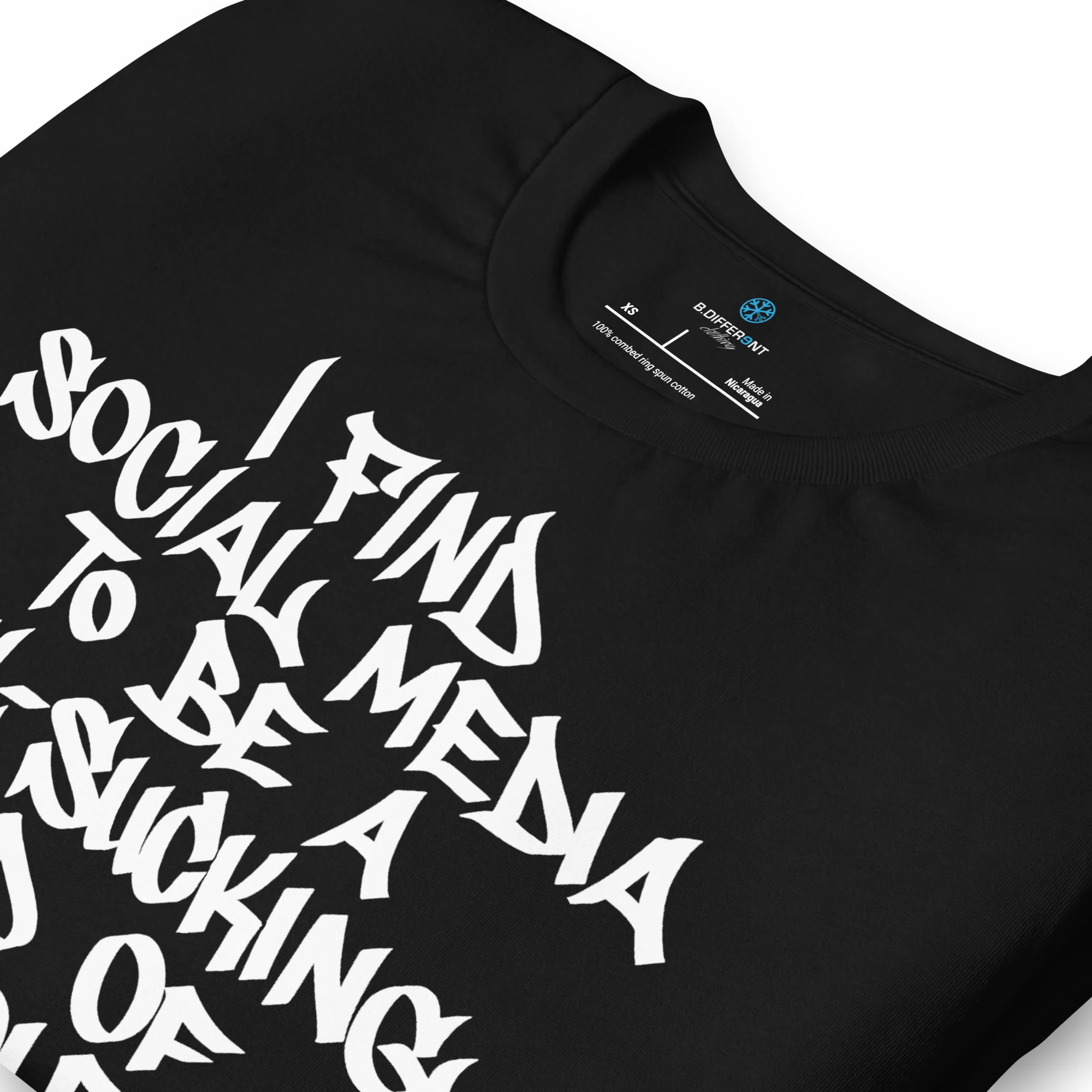 Social Media Graffiti Tag Tee - Image 6