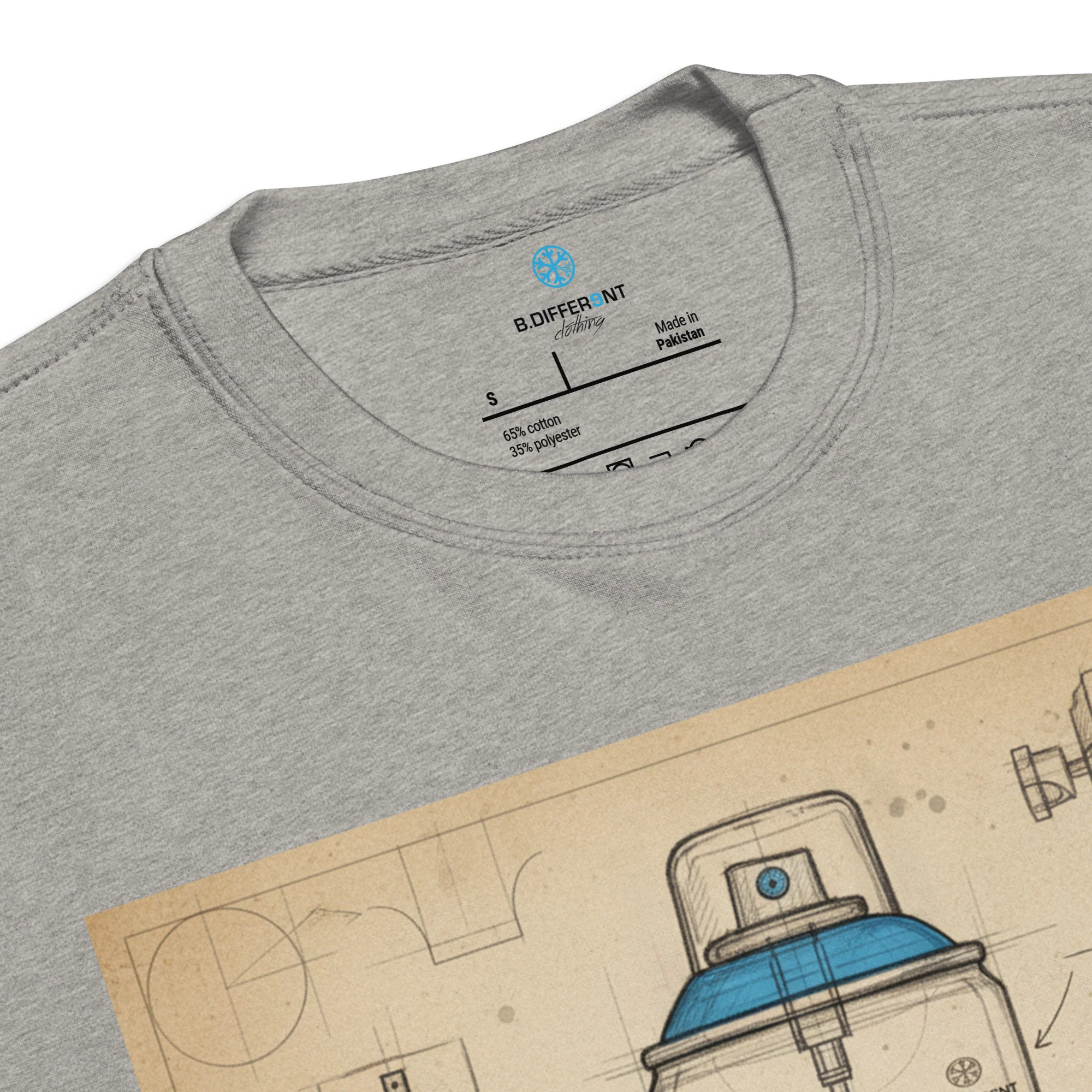 Spray Can Sketch Graffiti Sweatshirt - Image 11