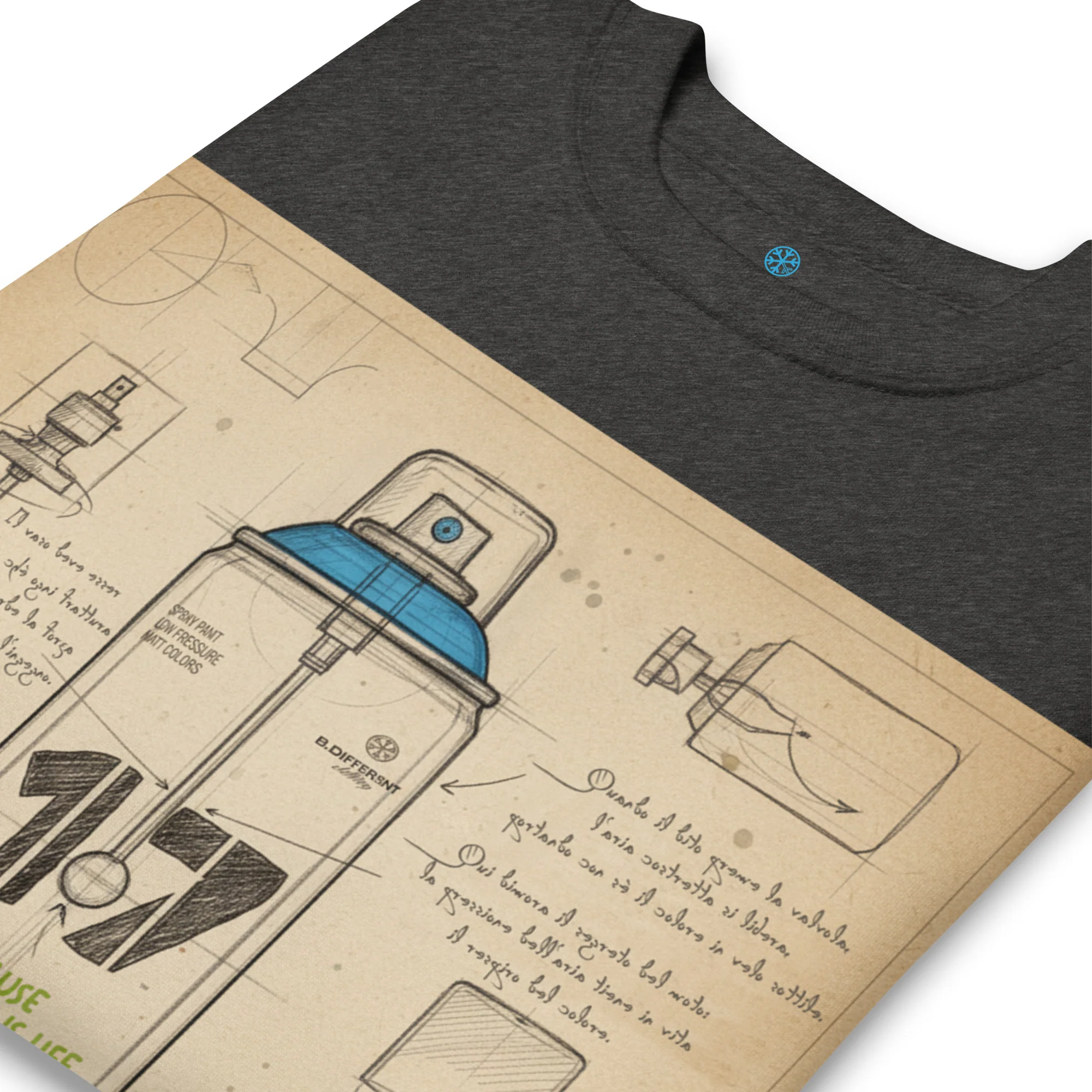 Spray Can Sketch Graffiti Sweatshirt - Image 25