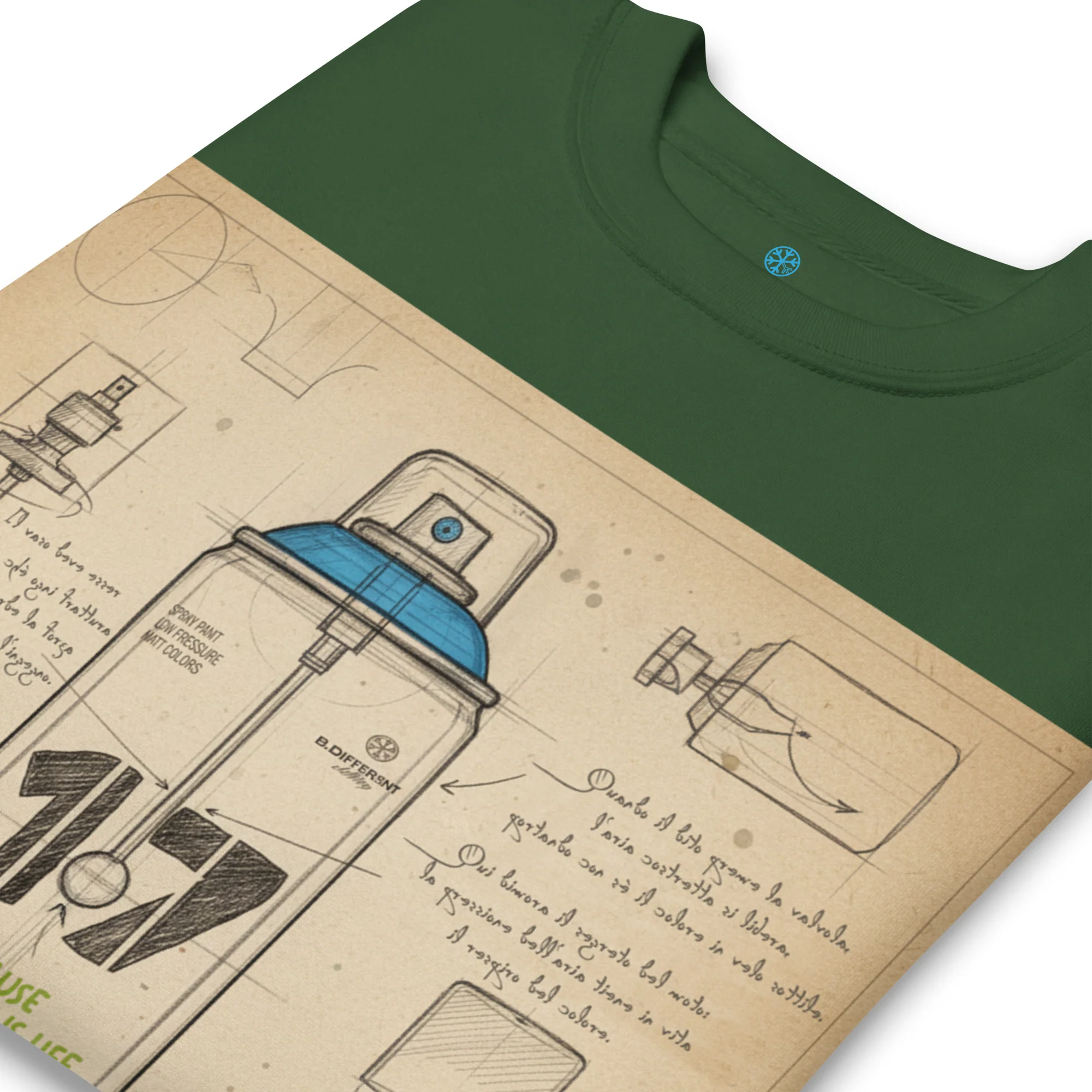 Spray Can Sketch Graffiti Sweatshirt - Image 31