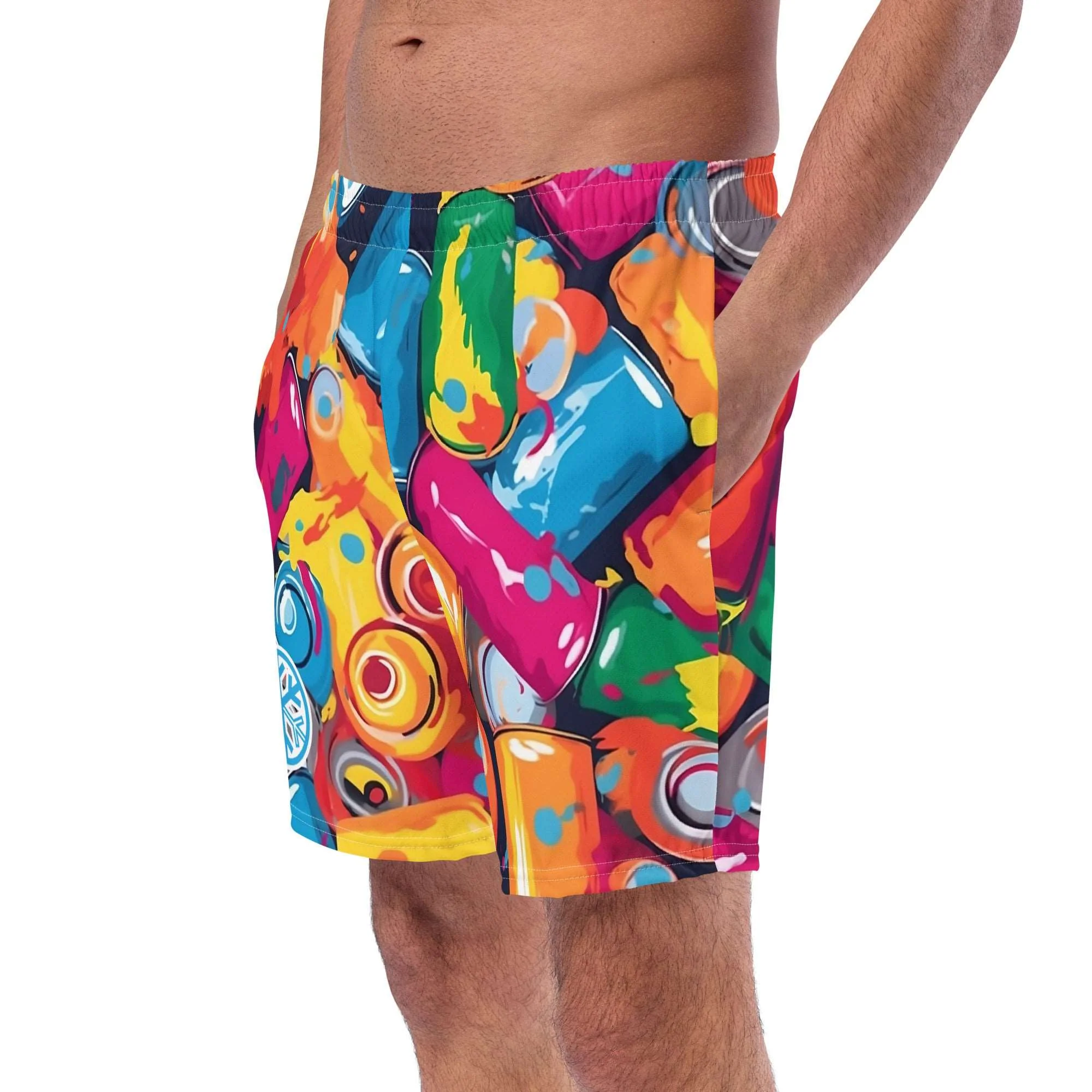 Spray Cans Swim Shorts - Image 3