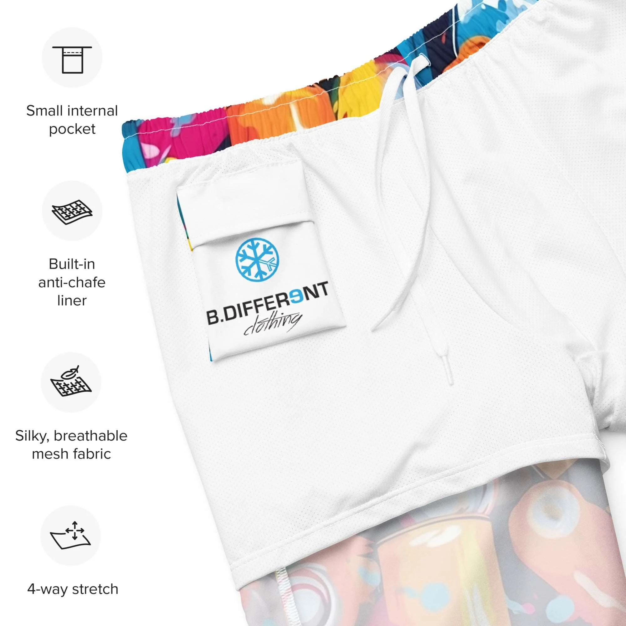 Spray Cans Swim Shorts - Image 5