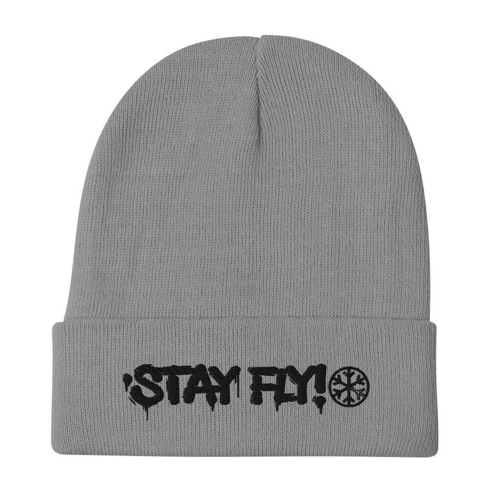 Stay Fly Graffiti Beanie Hat - Image 10