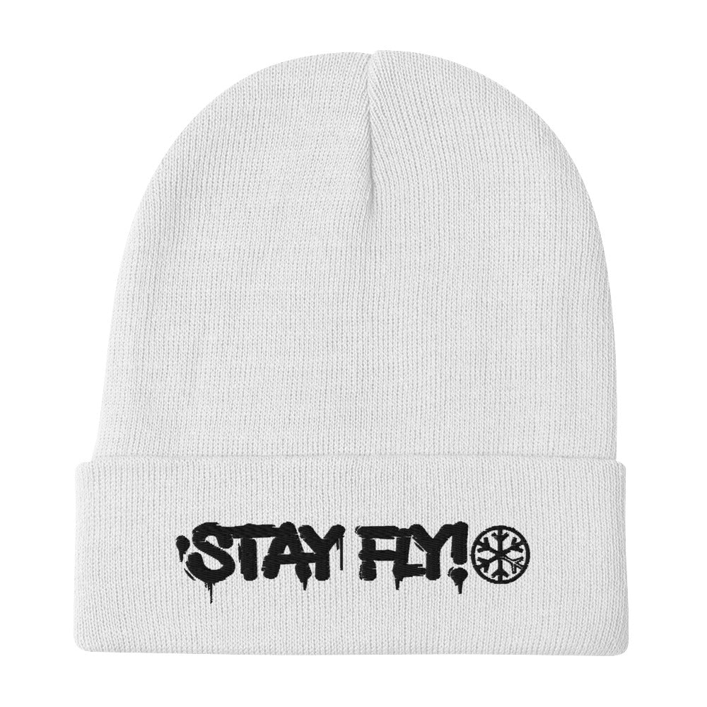 Stay Fly Graffiti Beanie Hat - Image 12