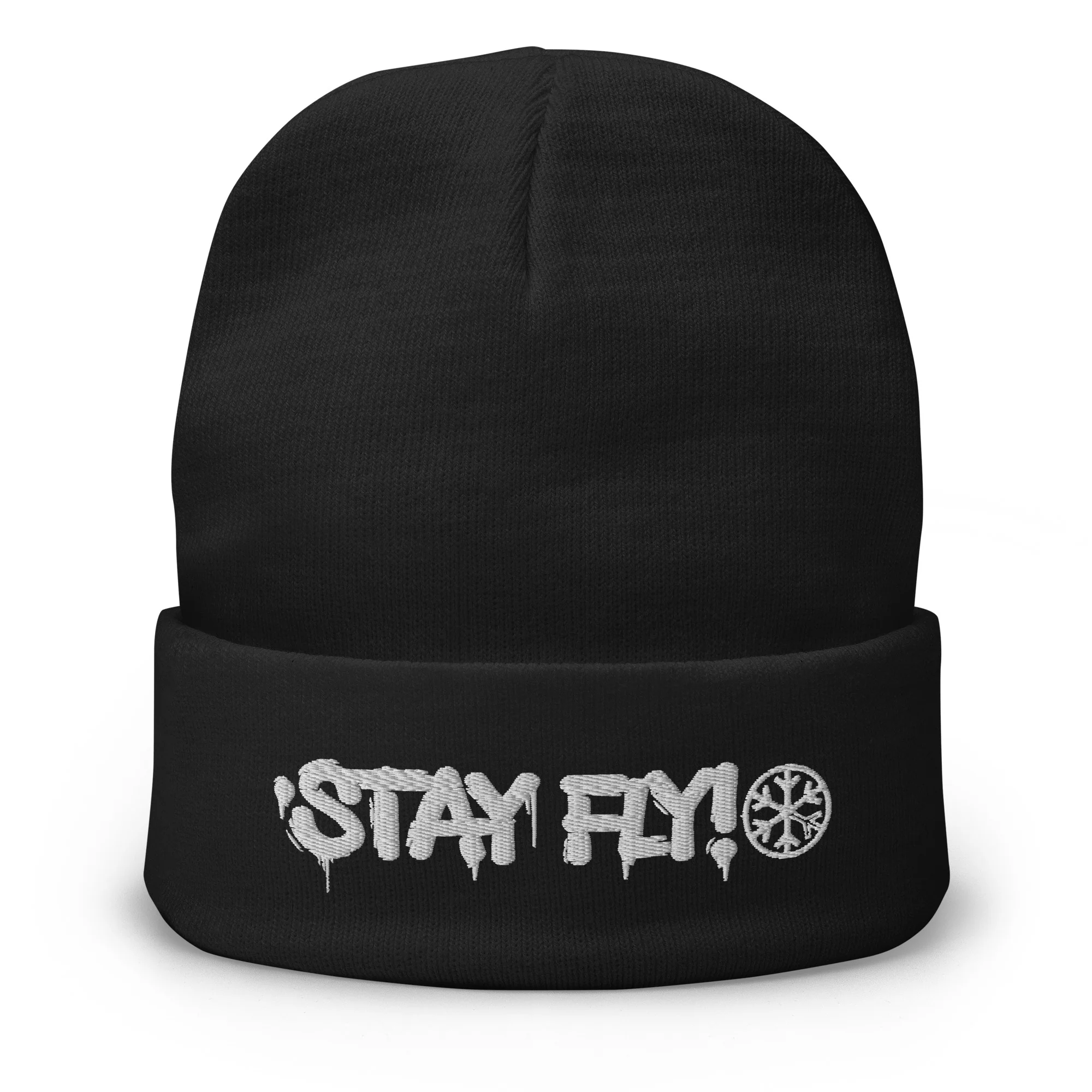 Stay Fly Graffiti Beanie Hat - Image 3