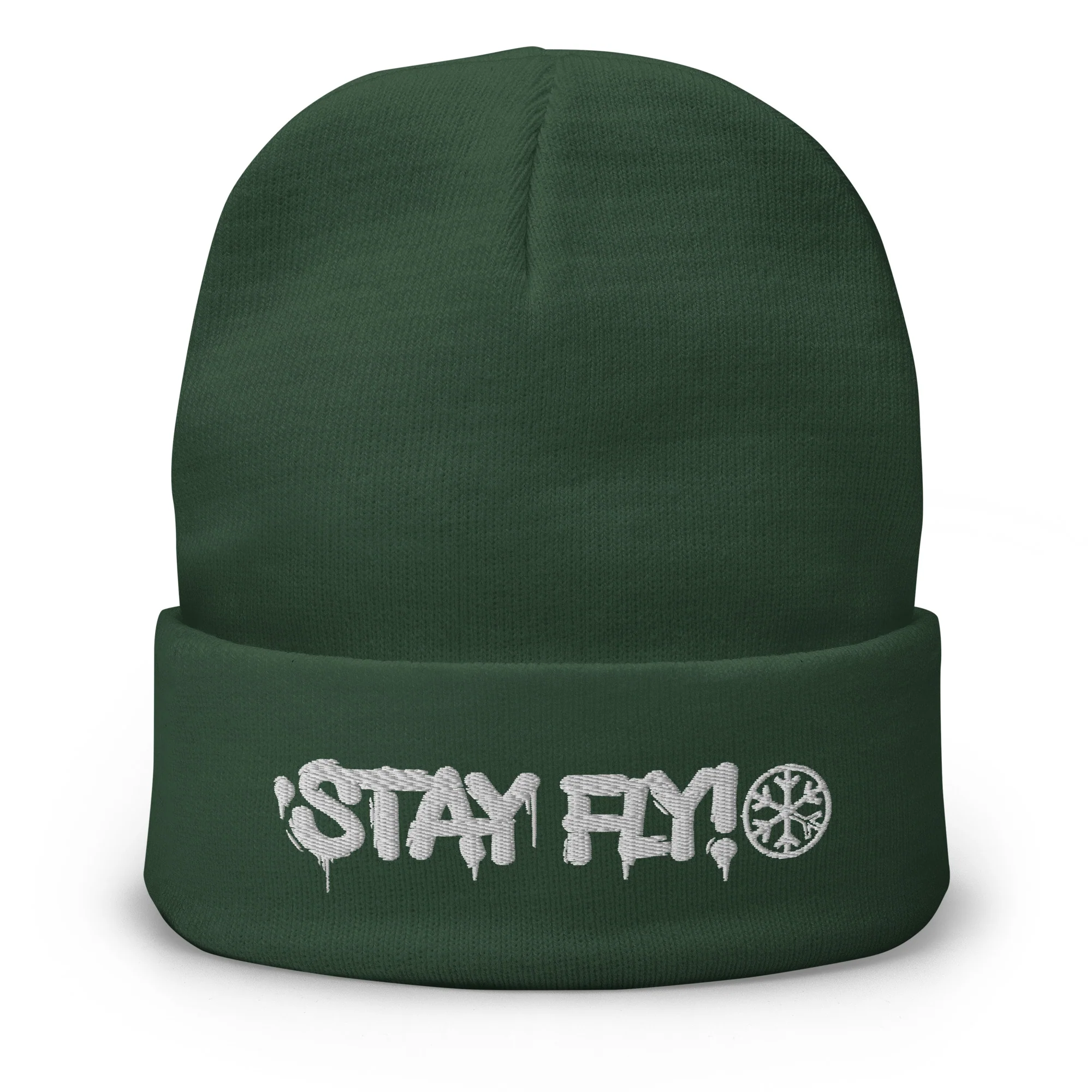 Stay Fly Graffiti Beanie Hat - Image 5