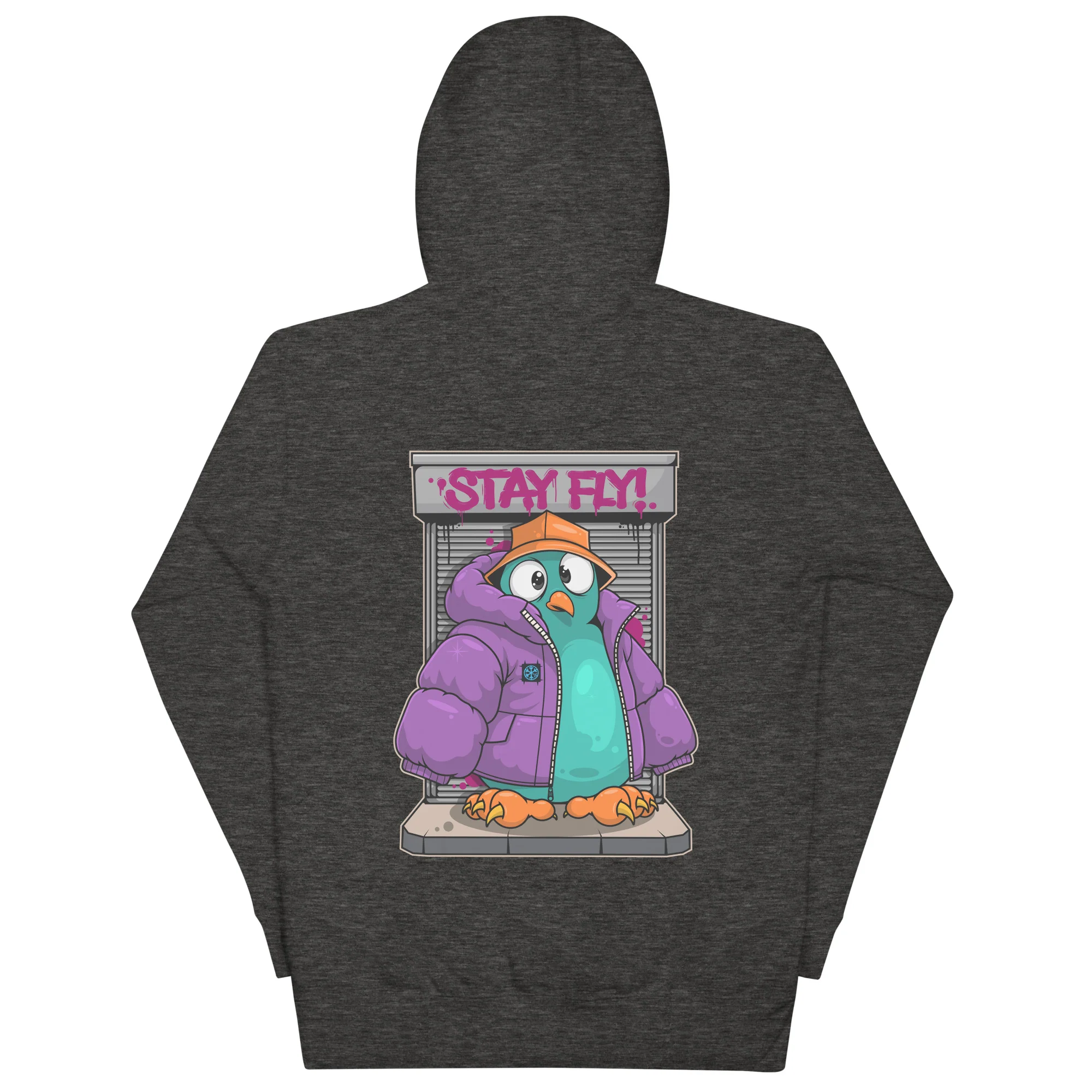 Stay Fly Graffiti Character Hoodie - Image 15
