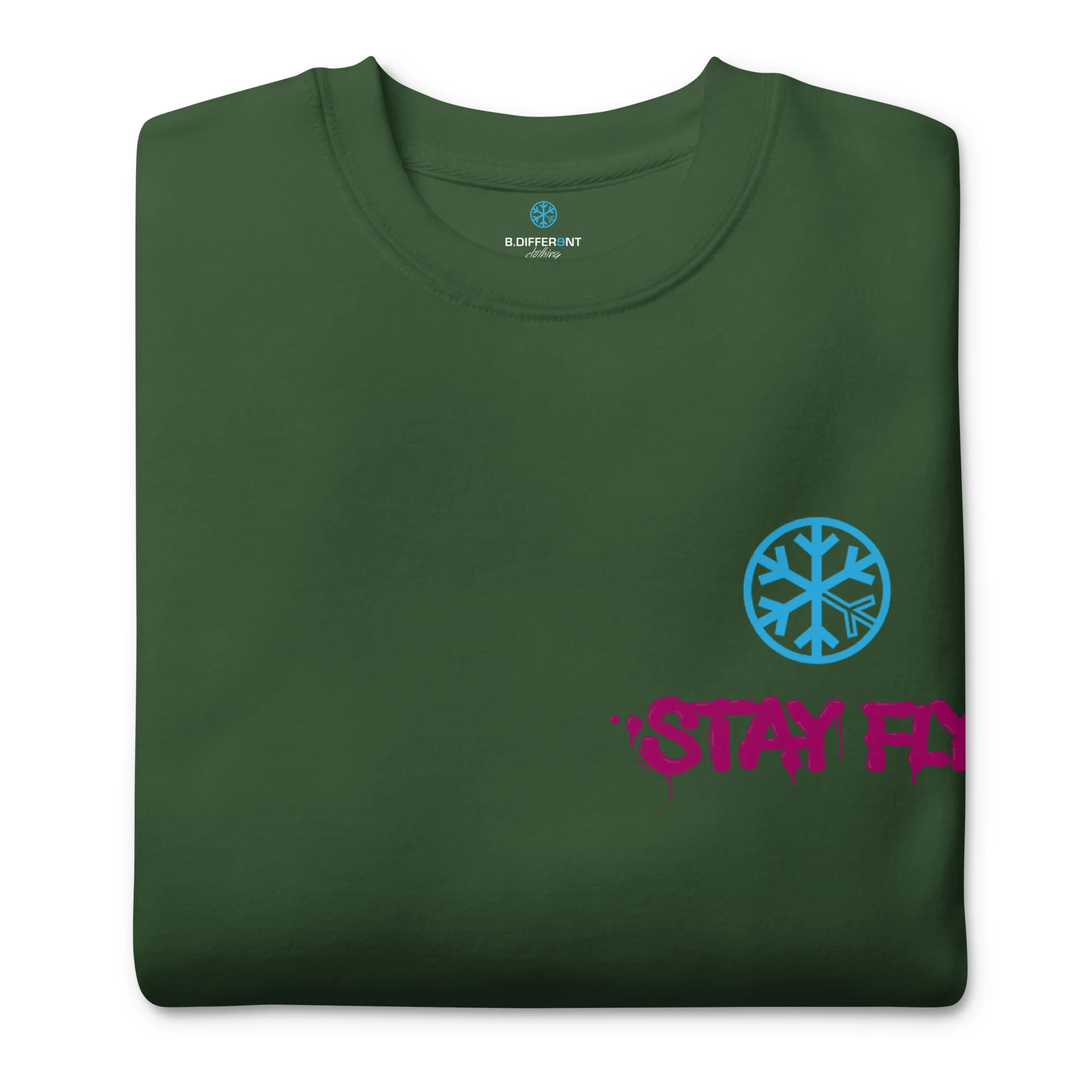 Stay Fly Graffiti Character Sweatshirt - Image 24