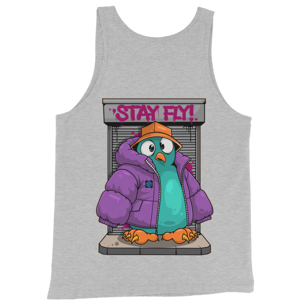 Stay Fly Graffiti Character Tank Top - Image 7