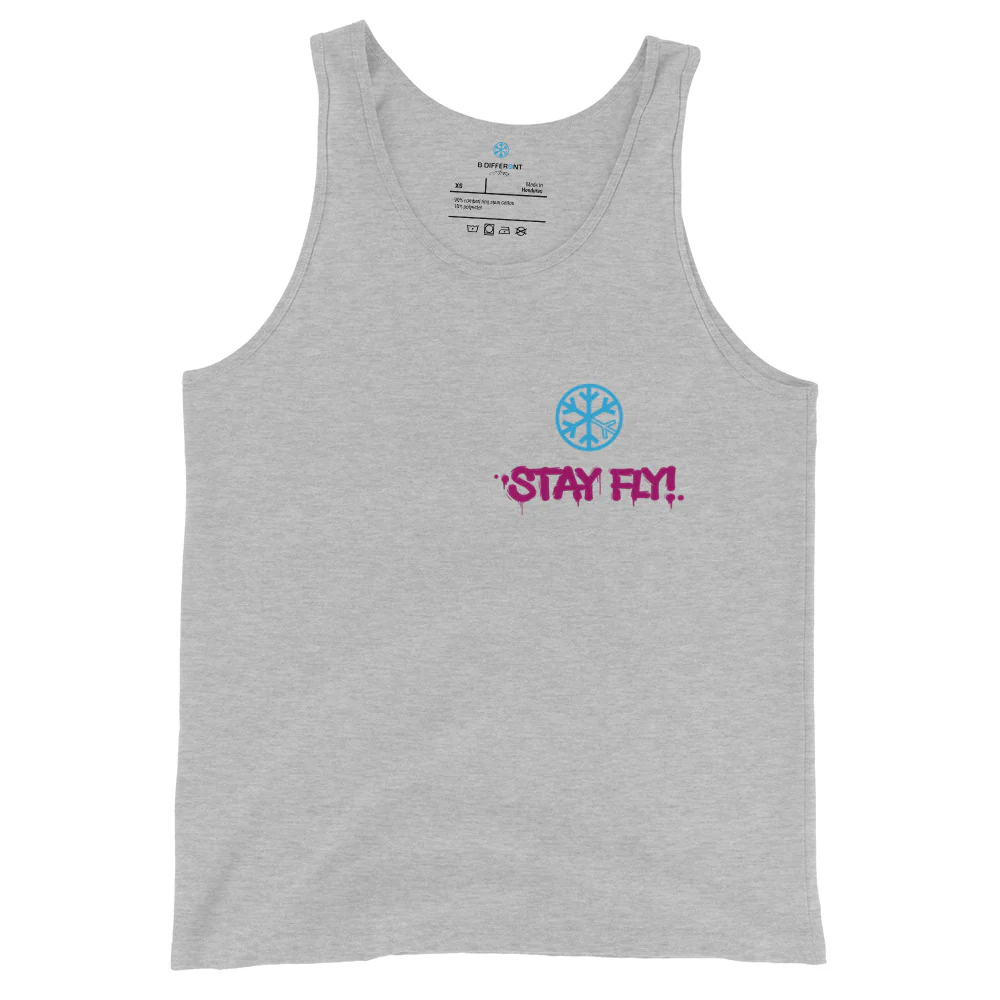 Stay Fly Graffiti Character Tank Top - Image 8
