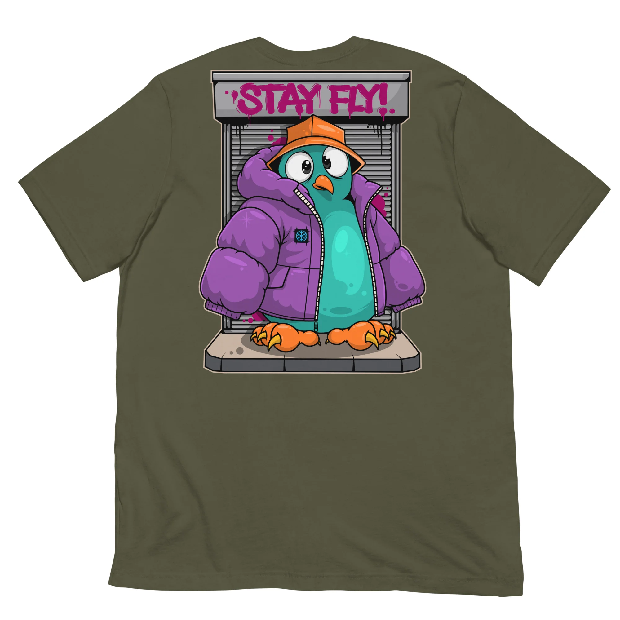Stay Fly Graffiti Character Tee - Image 23