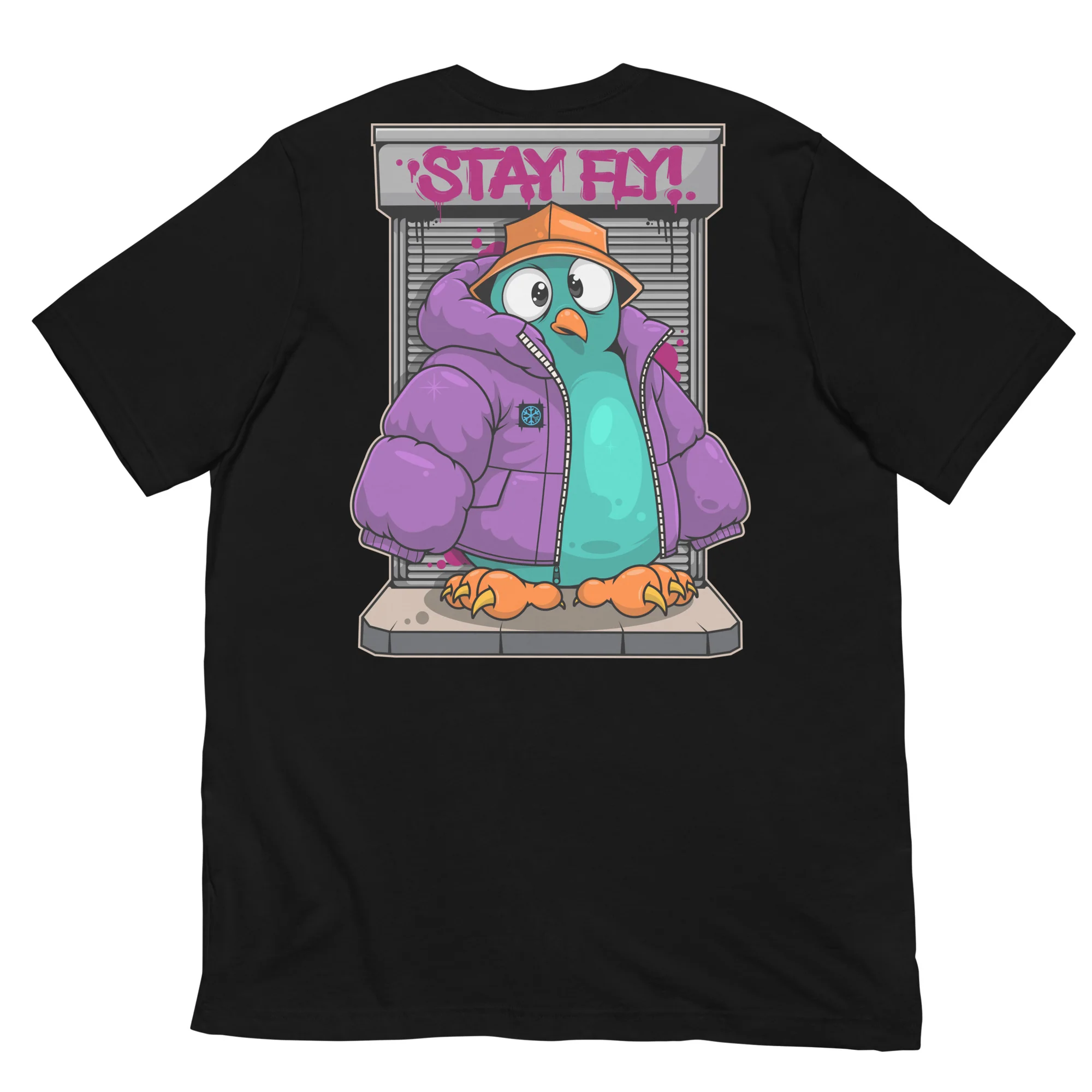 Stay Fly Graffiti Character Tee - Image 9