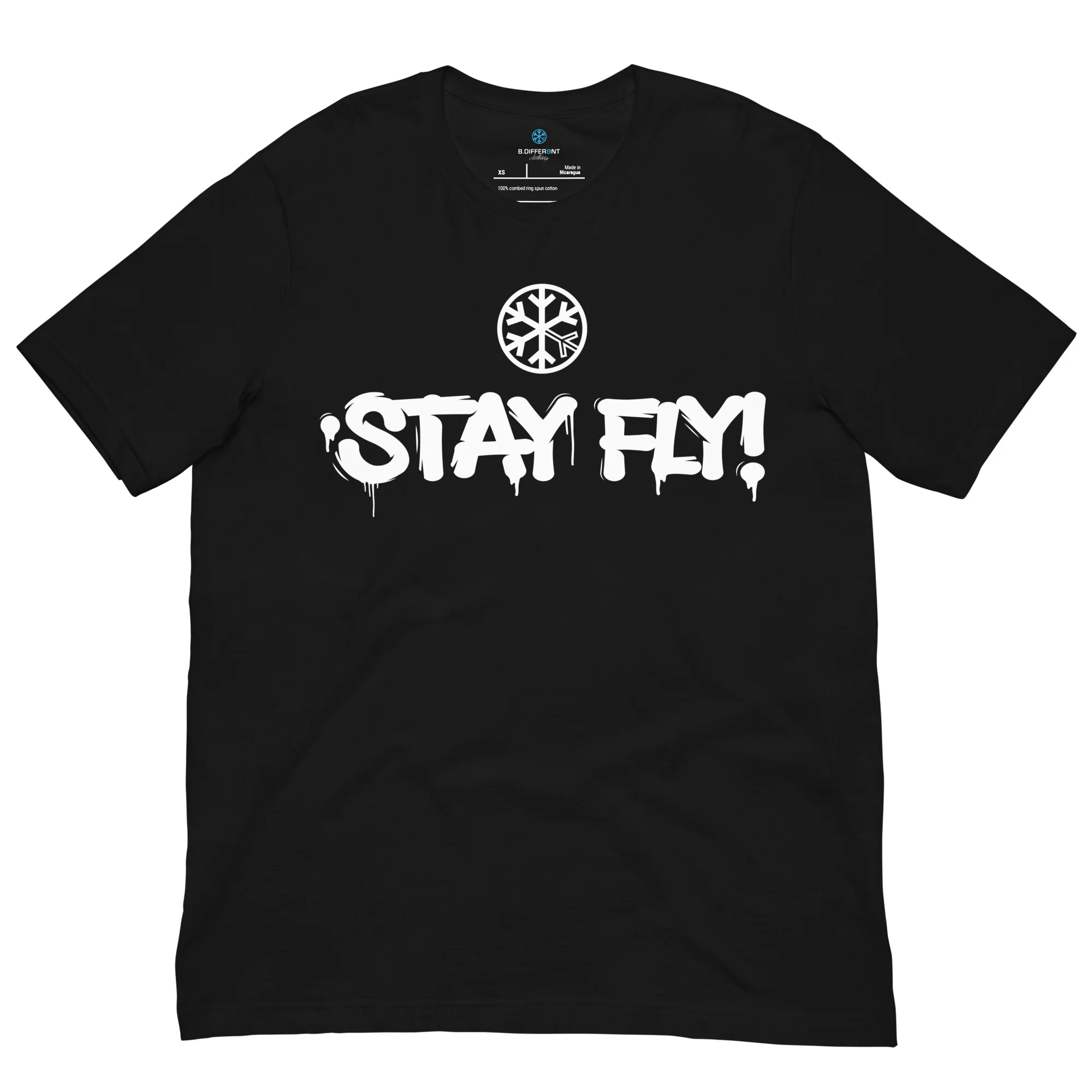 Stay Fly Graffiti Tag Tee - Image 37