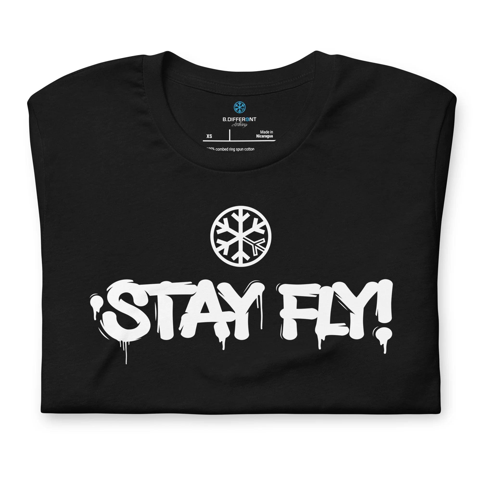 Stay Fly Graffiti Tag Tee - Image 39
