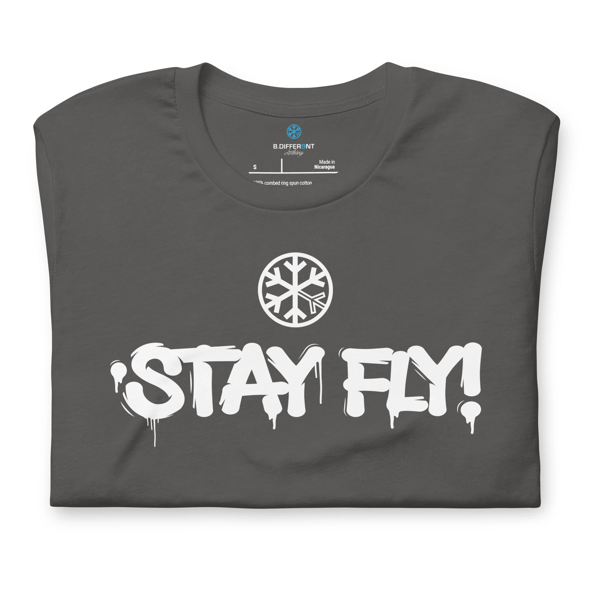 Stay Fly Graffiti Tag Tee - Image 57