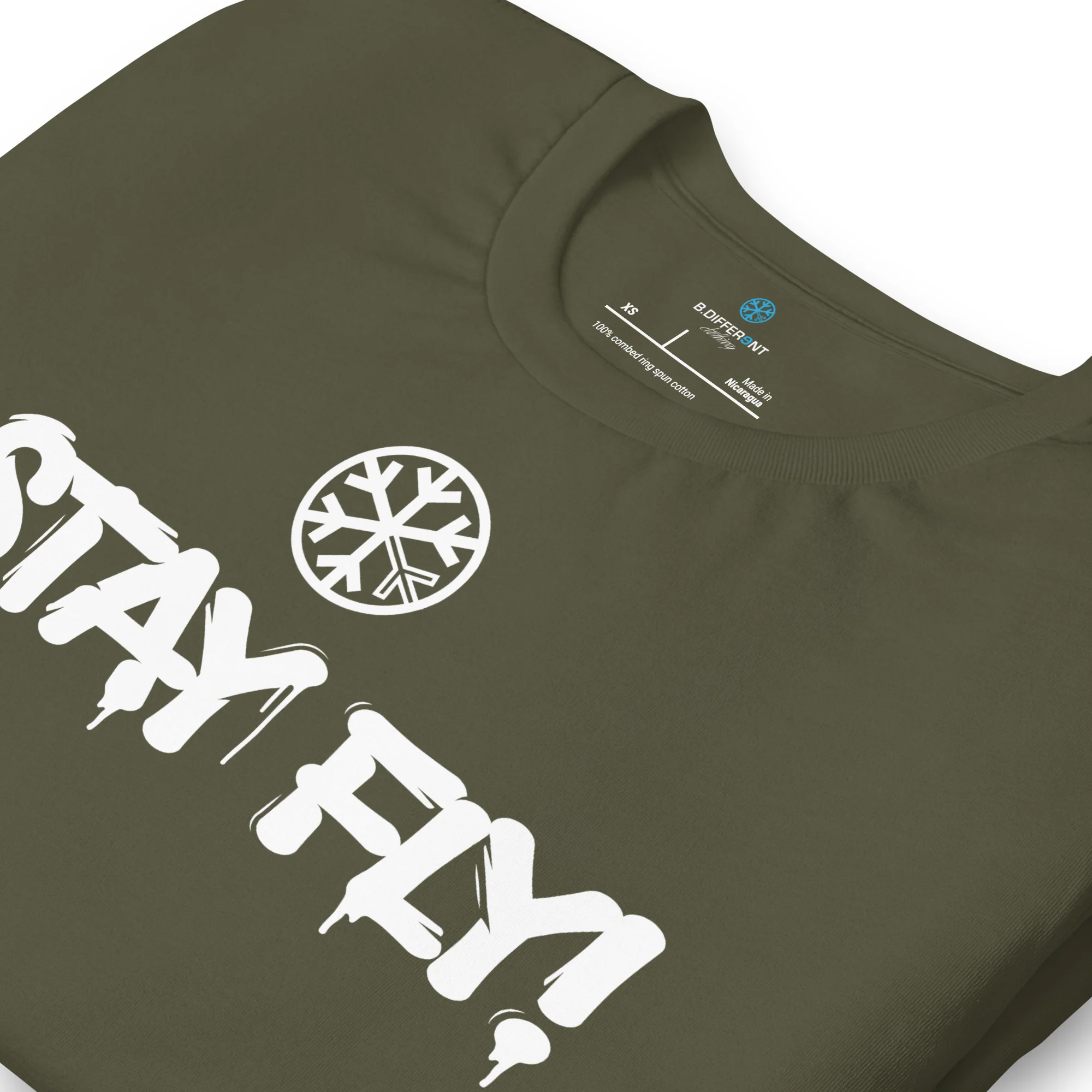 Stay Fly Graffiti Tag Tee - Image 6