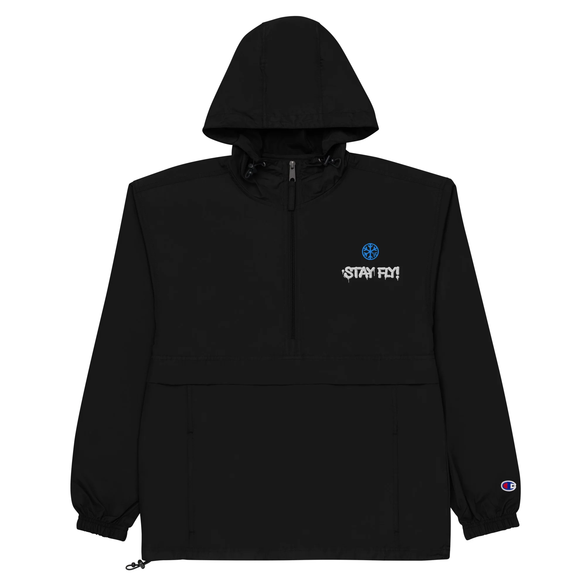 Stay Fly Graffiti Tag Windbreaker Jacket - Image 7