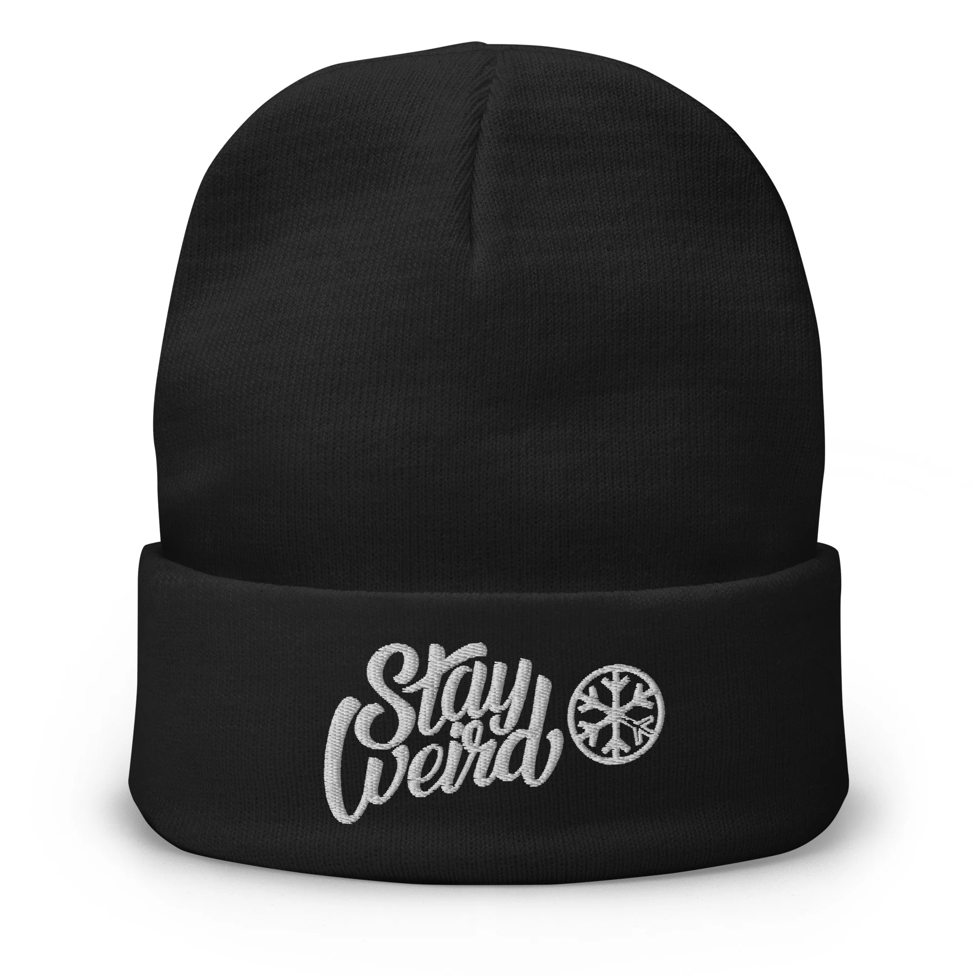 Stay Weird Beanie Hat - Image 3