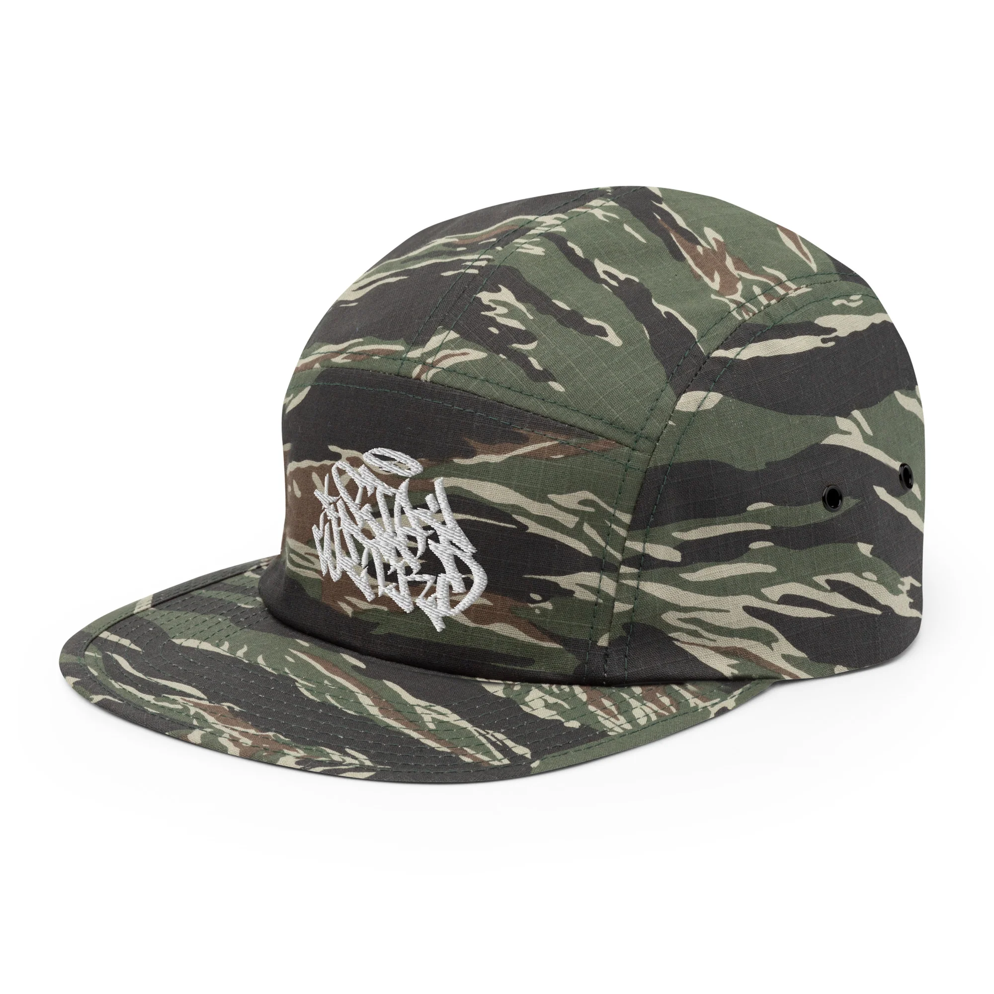 Stay Weird Graffiti Tag 5-Panel Snapback Hat - Image 35