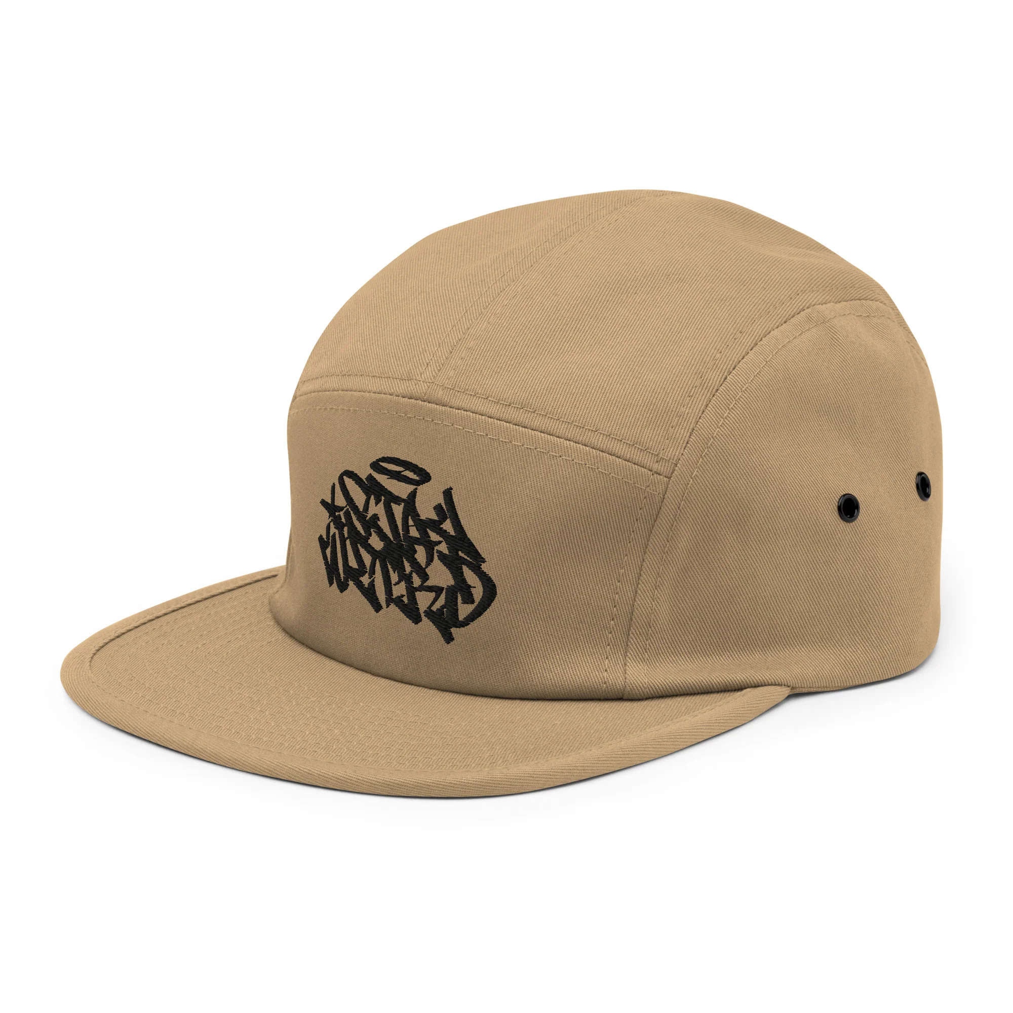 Stay Weird Graffiti Tag 5-Panel Snapback Hat - Image 7