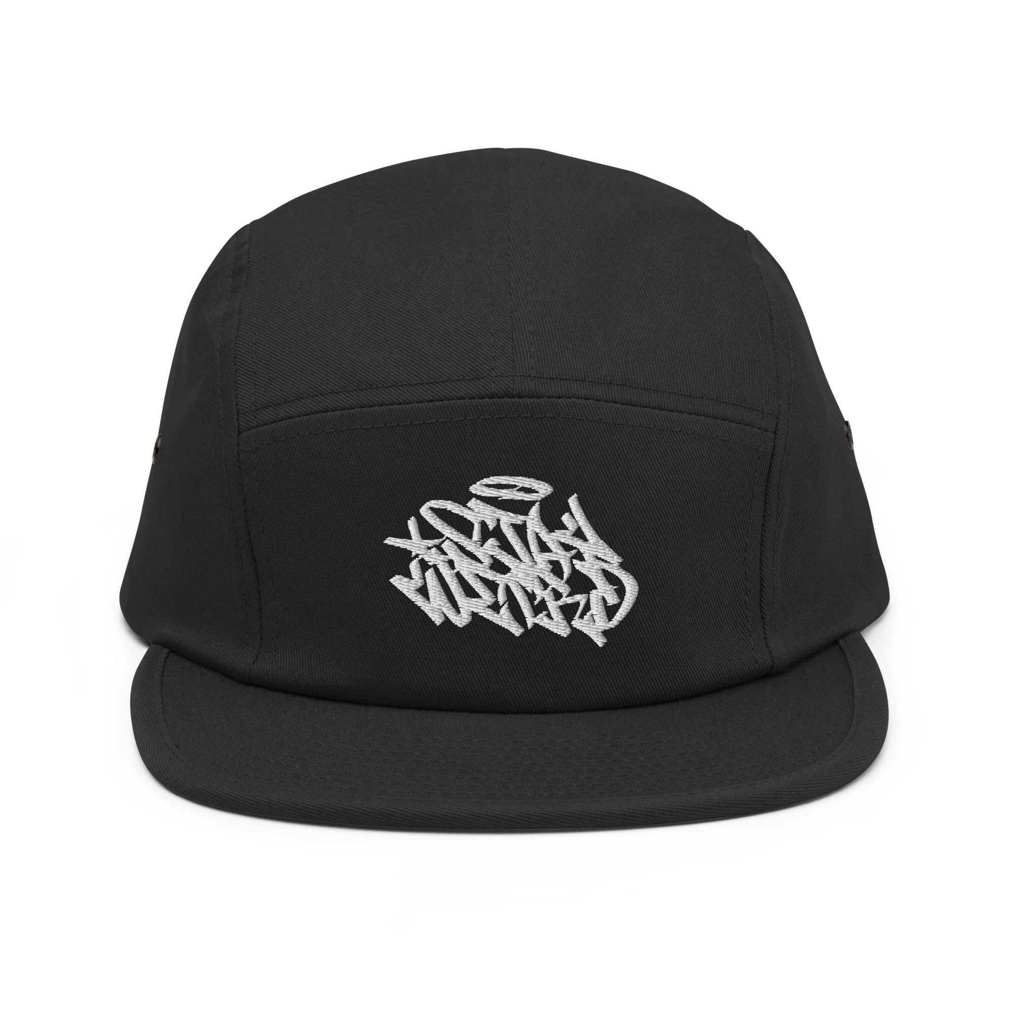 Stay Weird Graffiti Tag 5-Panel Snapback Hat - Image 8