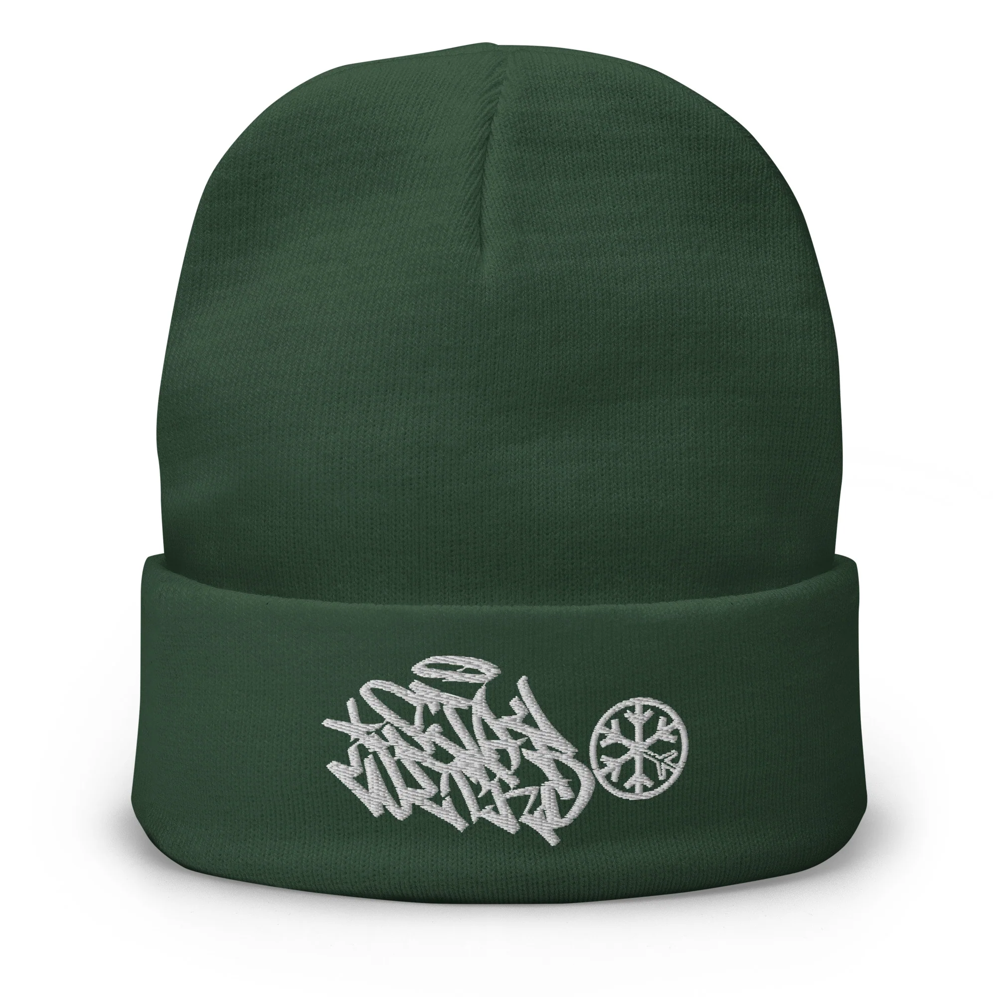 Stay Weird Graffiti Tag Beanie Hat - Image 5