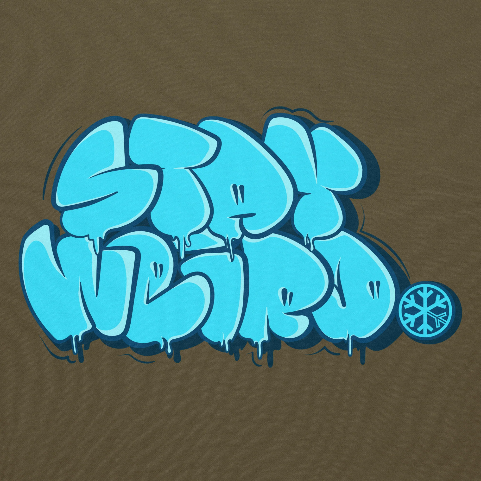 Stay Weird Graffiti Throw-up Hoodie - Image 20