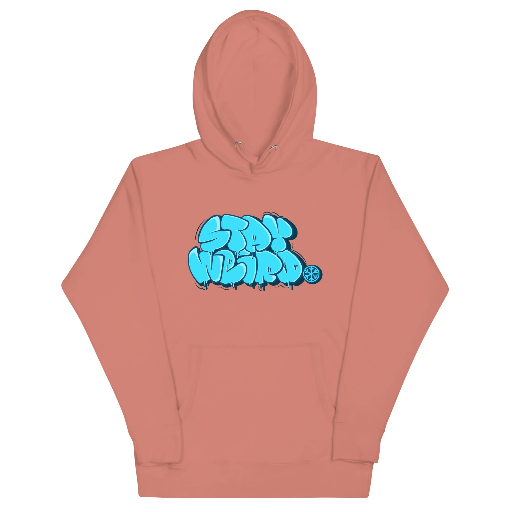 Stay Weird Graffiti Throw-up Hoodie - Image 25