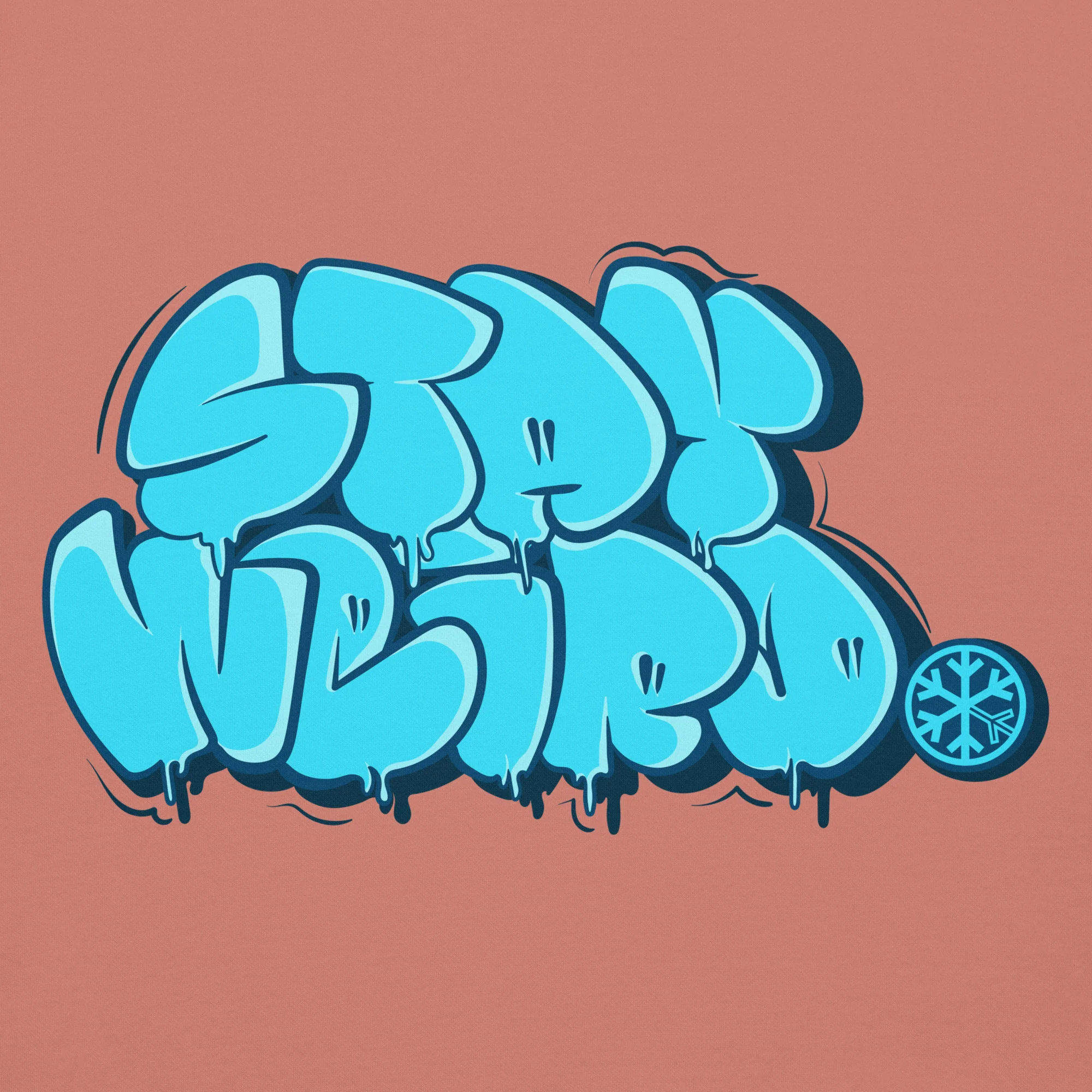 Stay Weird Graffiti Throw-up Hoodie - Image 26