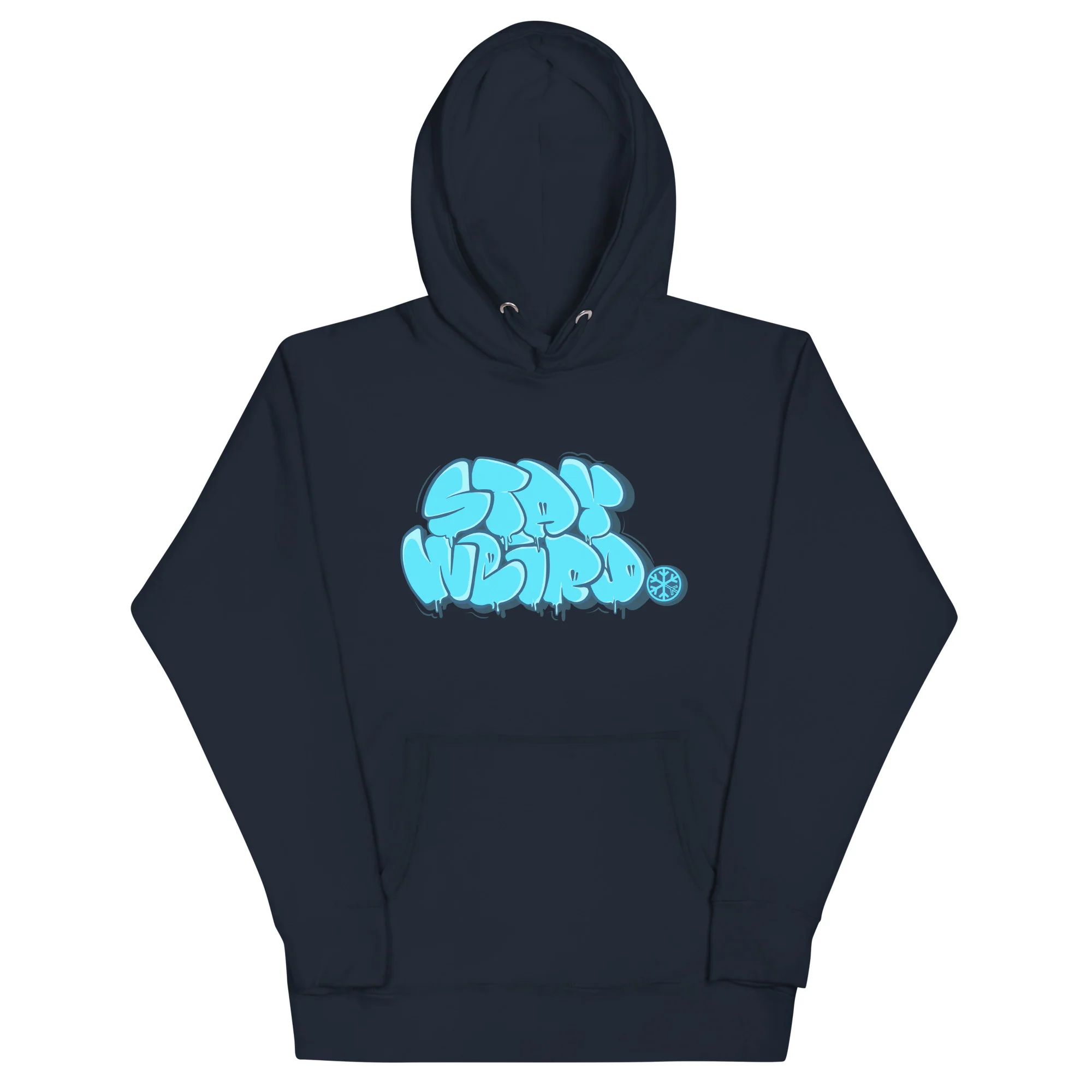Stay Weird Graffiti Throw-up Hoodie - Image 7