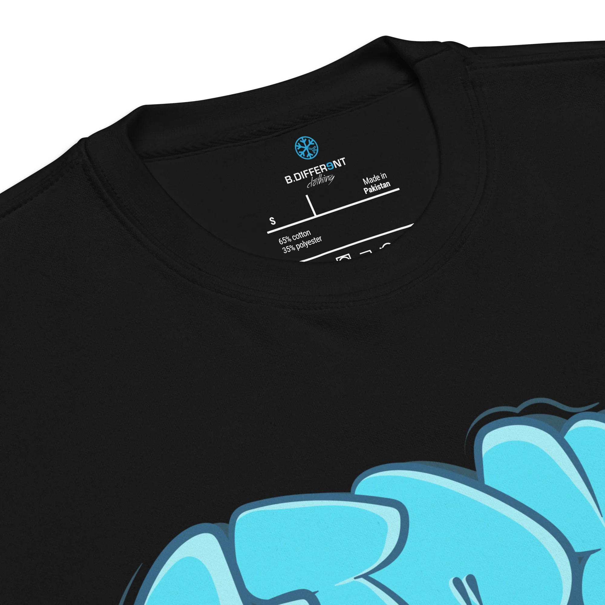 Stay Weird Graffiti Throw-up Sweatshirt - Image 10