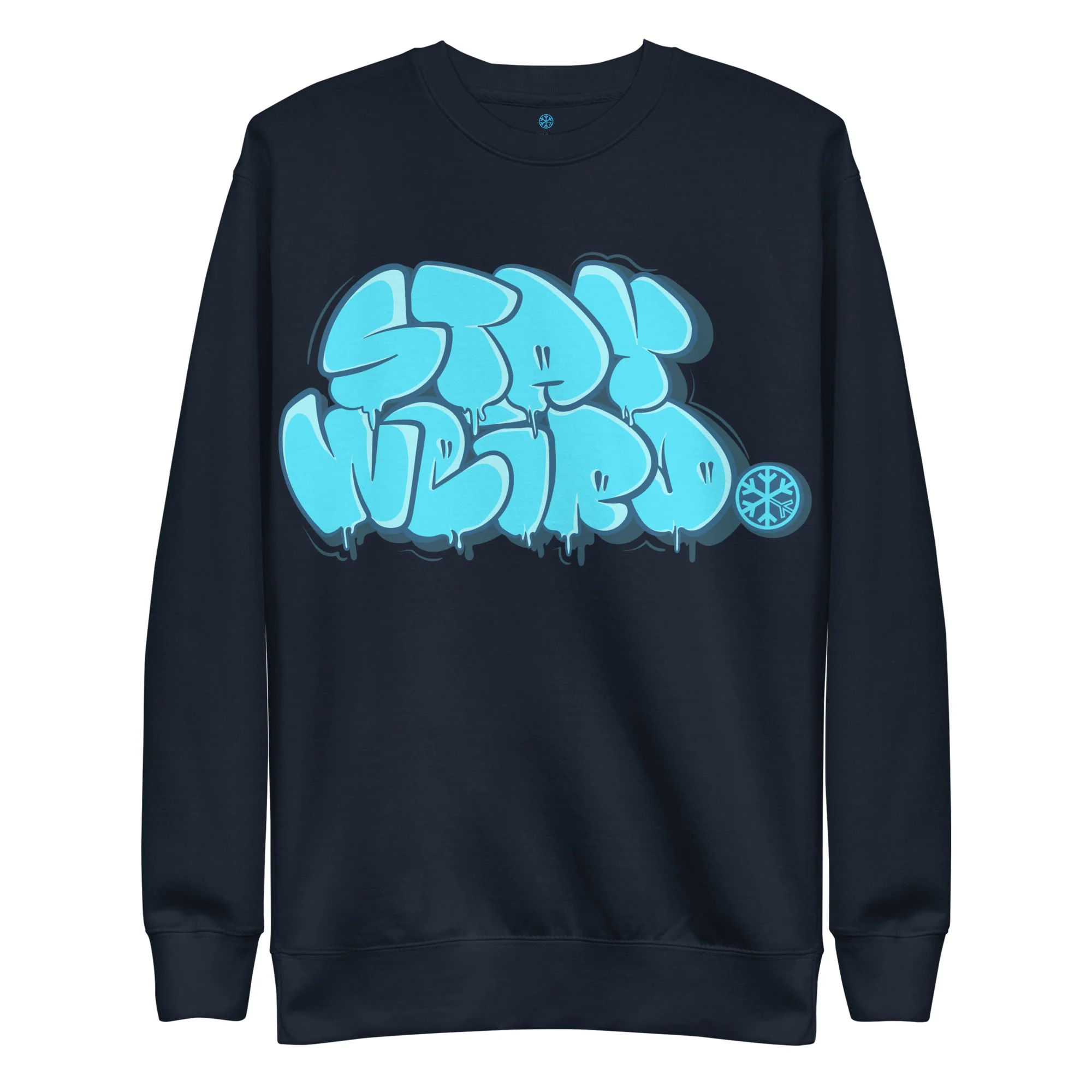 Stay Weird Graffiti Throw-up Sweatshirt - Image 13