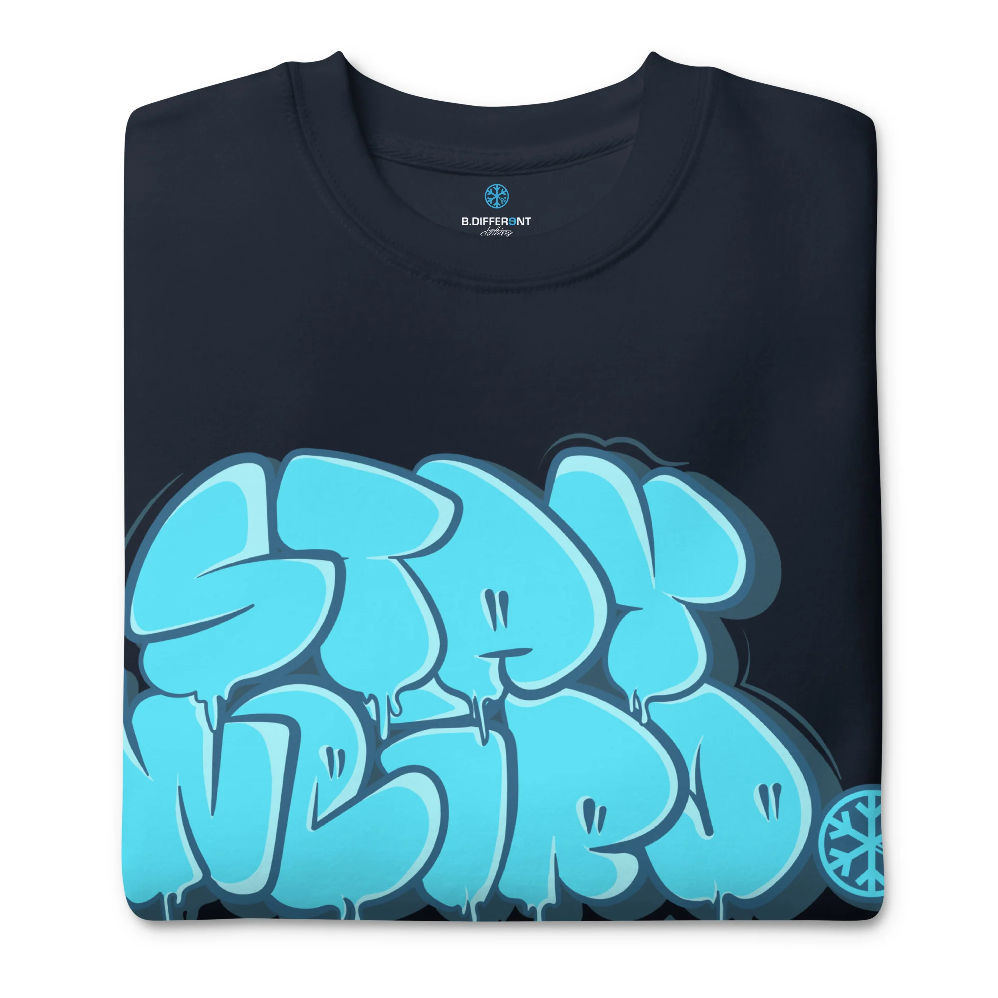Stay Weird Graffiti Throw-up Sweatshirt - Image 14