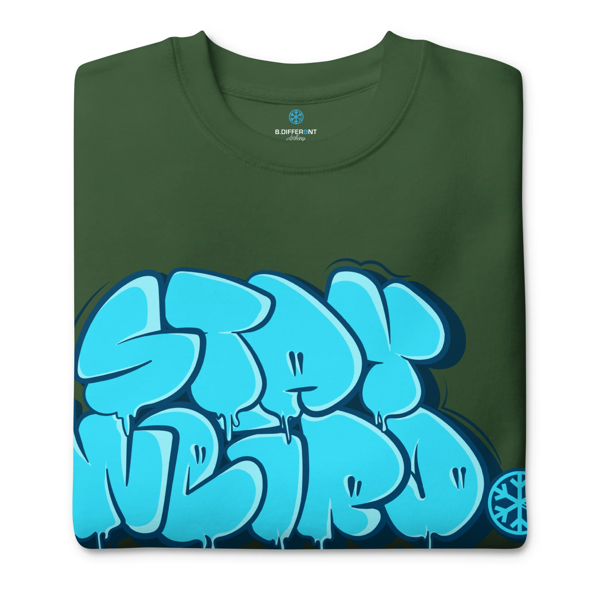 Stay Weird Graffiti Throw-up Sweatshirt - Image 21