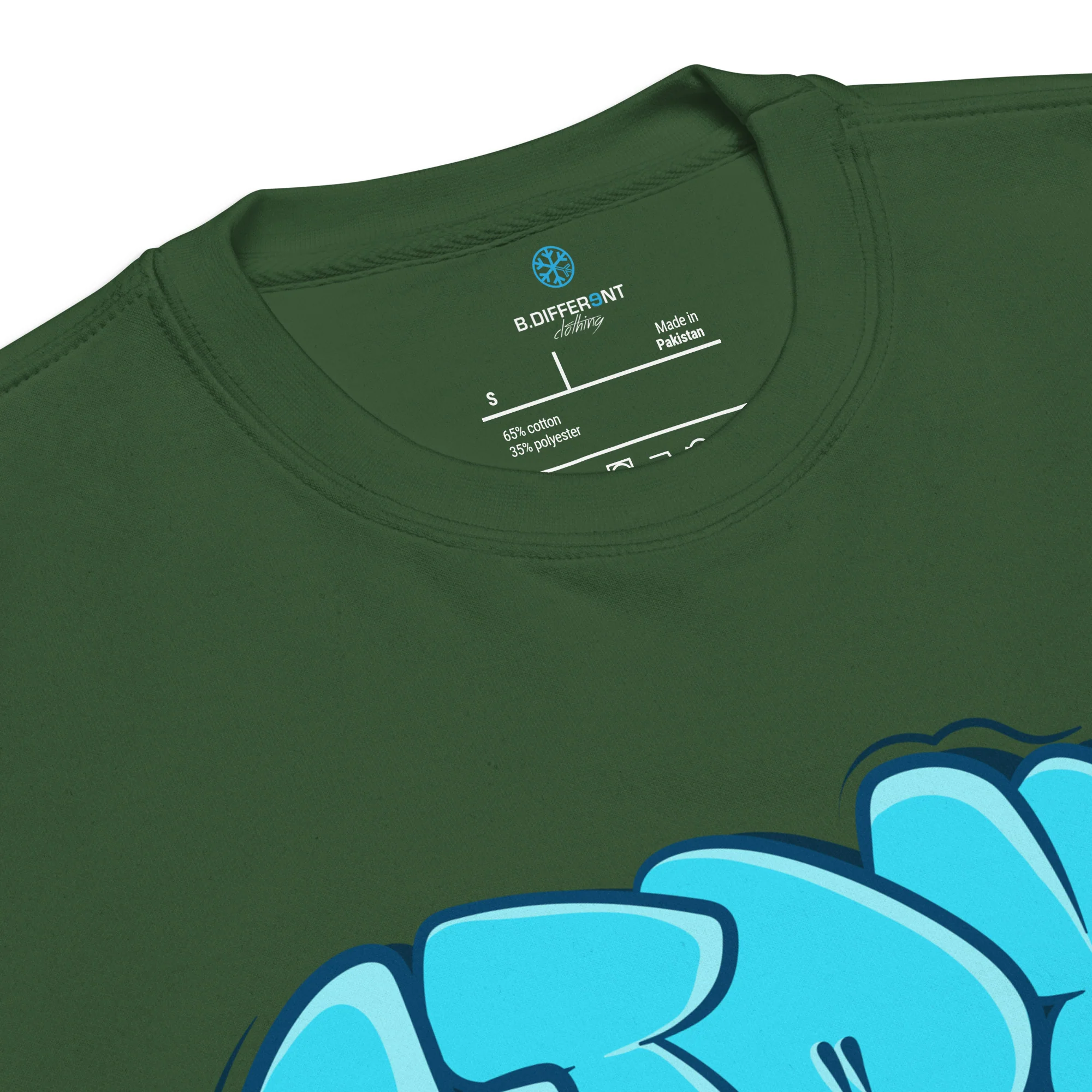 Stay Weird Graffiti Throw-up Sweatshirt - Image 22