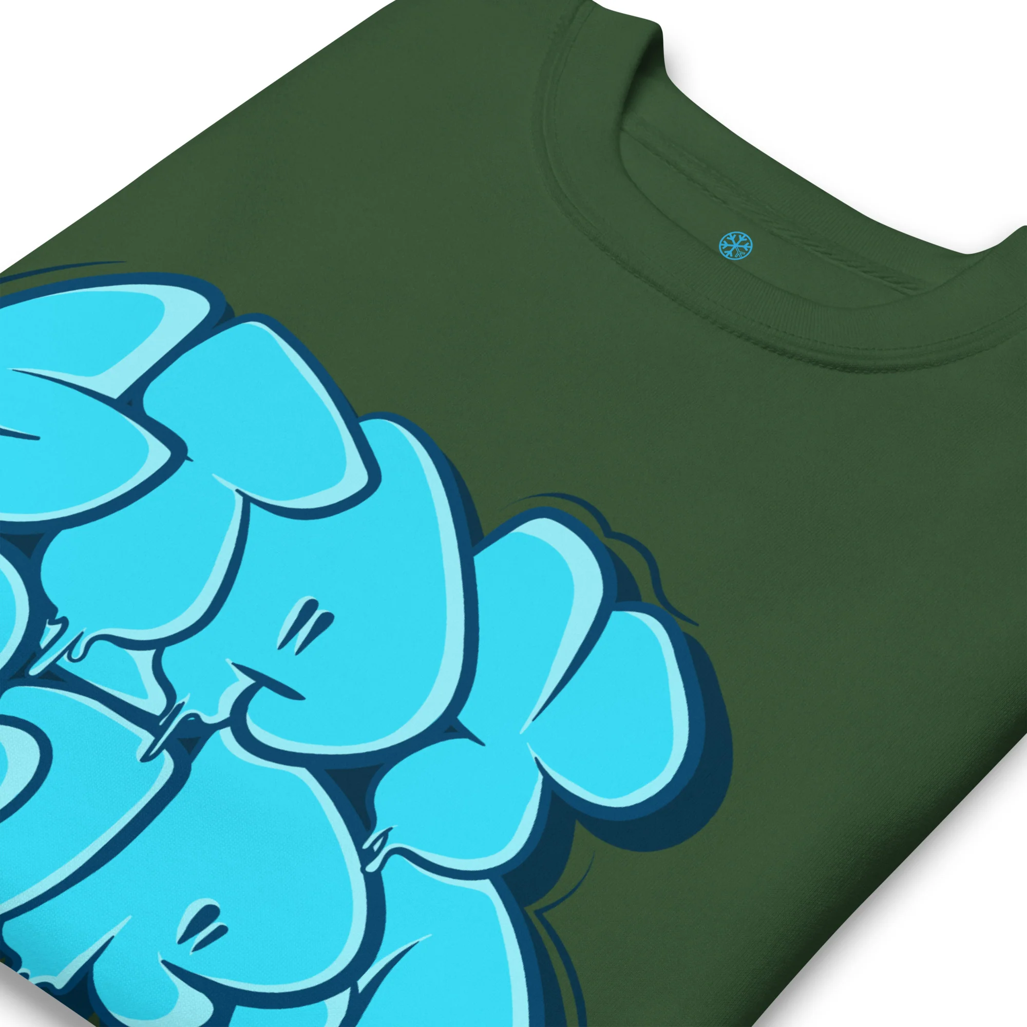 Stay Weird Graffiti Throw-up Sweatshirt - Image 24
