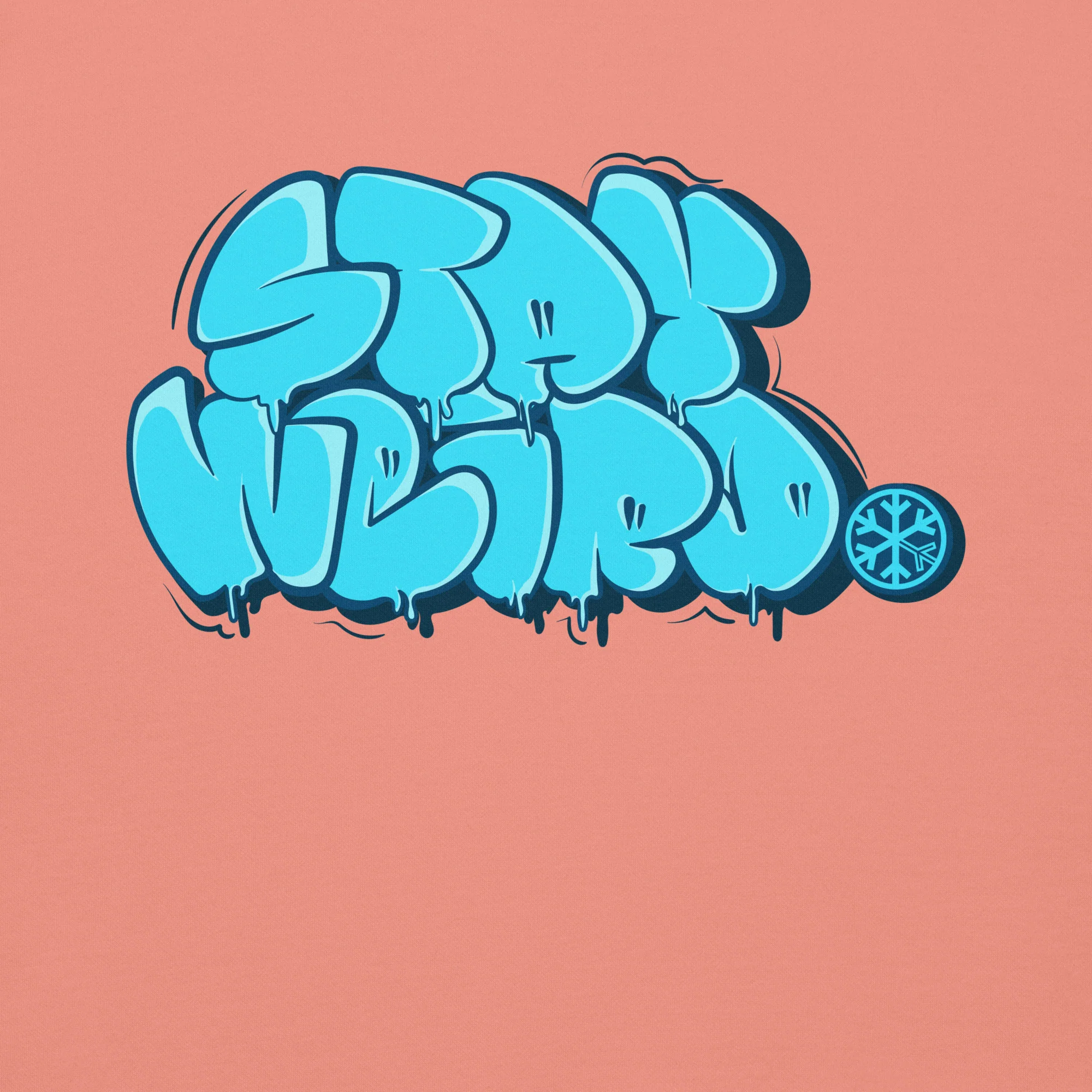 Stay Weird Graffiti Throw-up Sweatshirt - Image 26