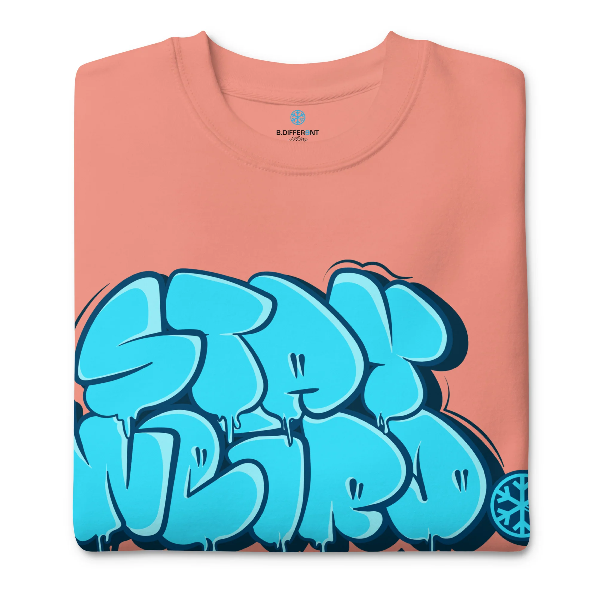 Stay Weird Graffiti Throw-up Sweatshirt - Image 27