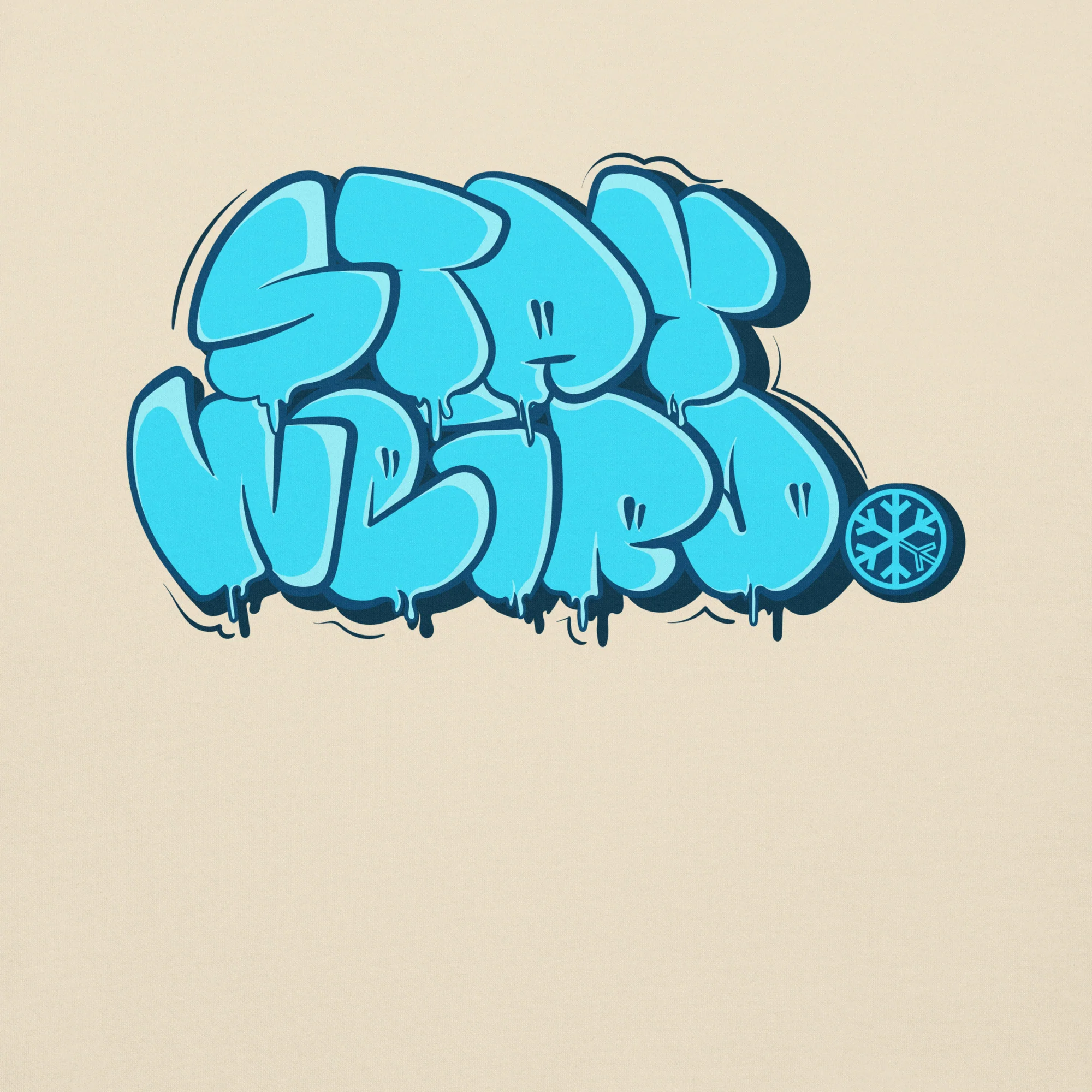 Stay Weird Graffiti Throw-up Sweatshirt - Image 32