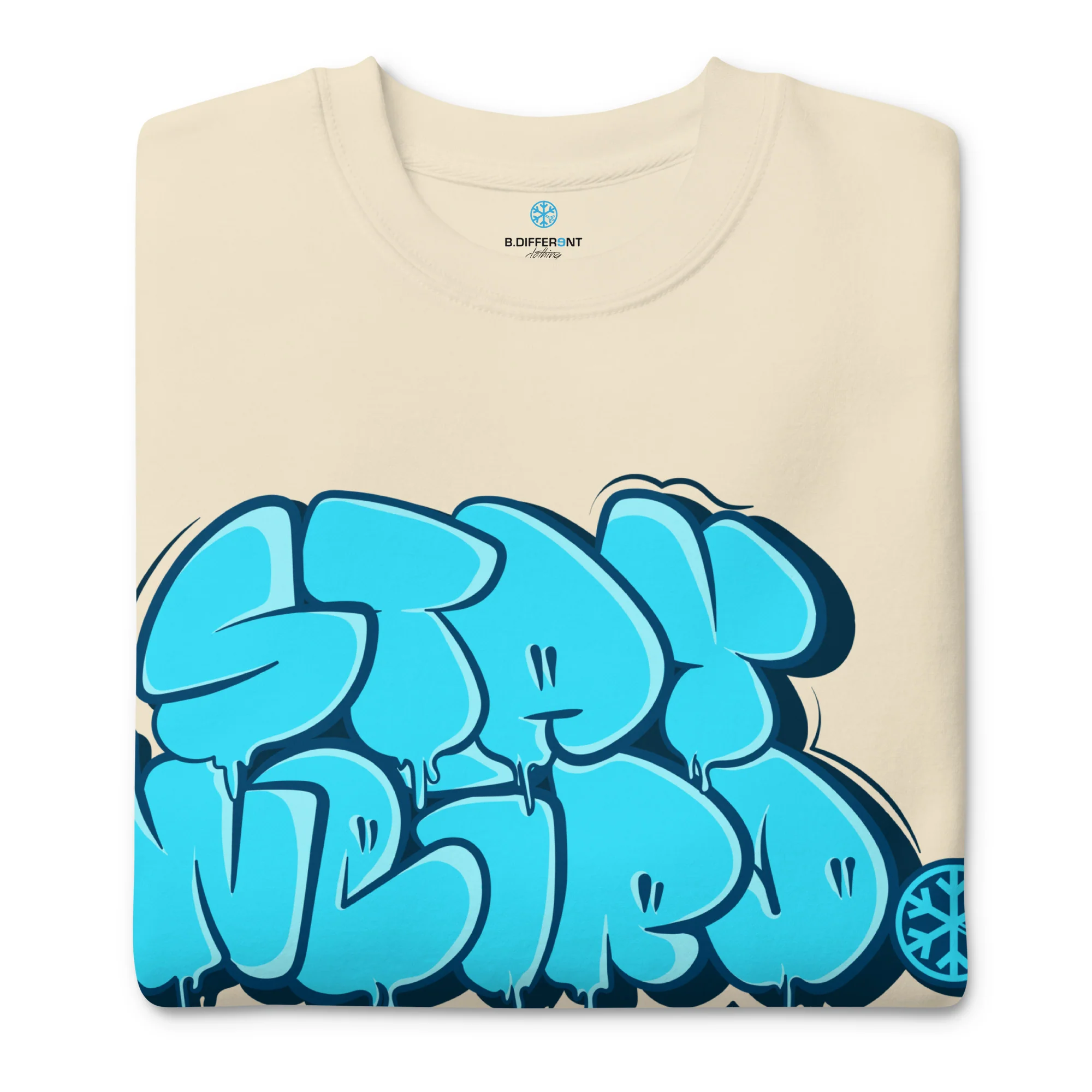 Stay Weird Graffiti Throw-up Sweatshirt - Image 33