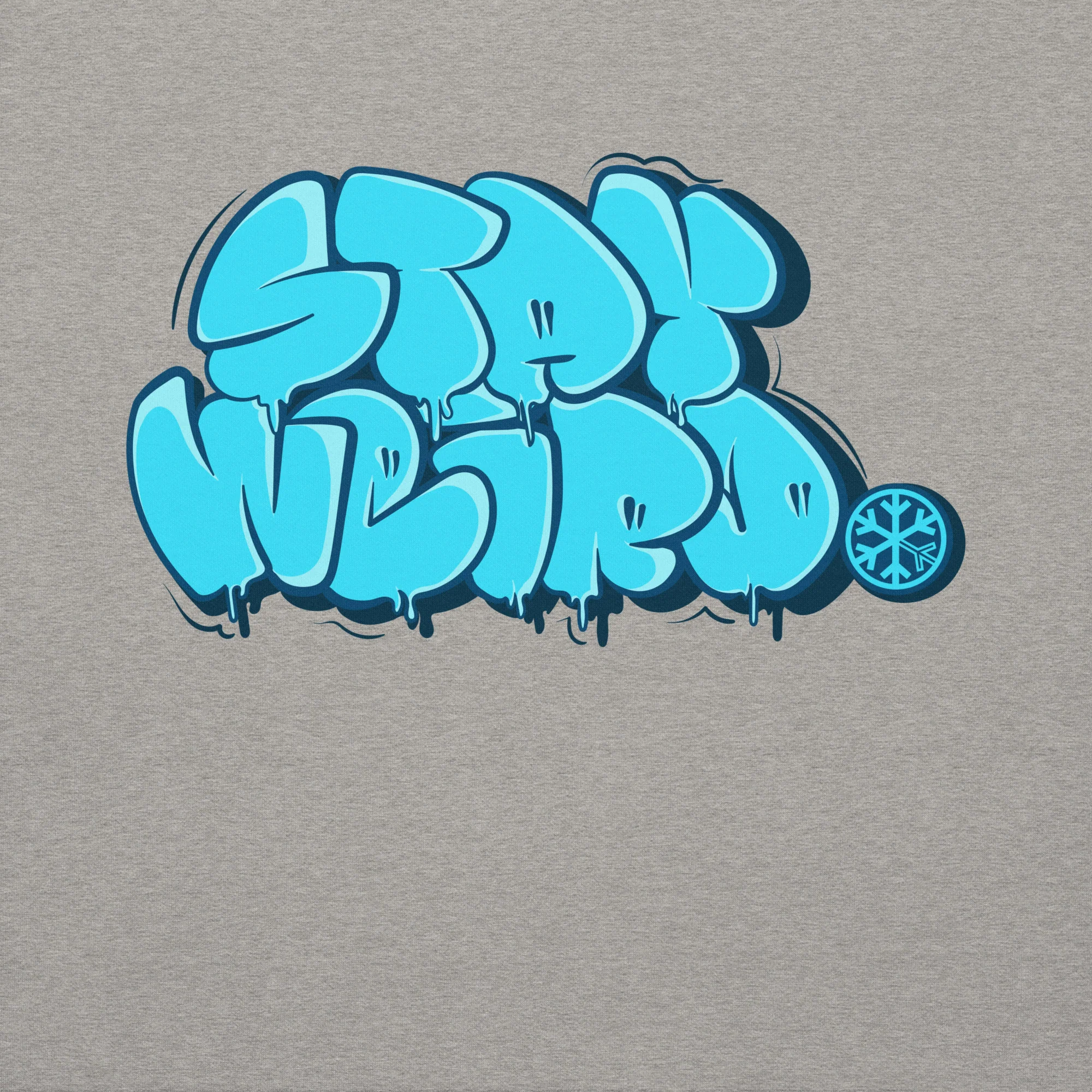 Stay Weird Graffiti Throw-up Sweatshirt - Image 38