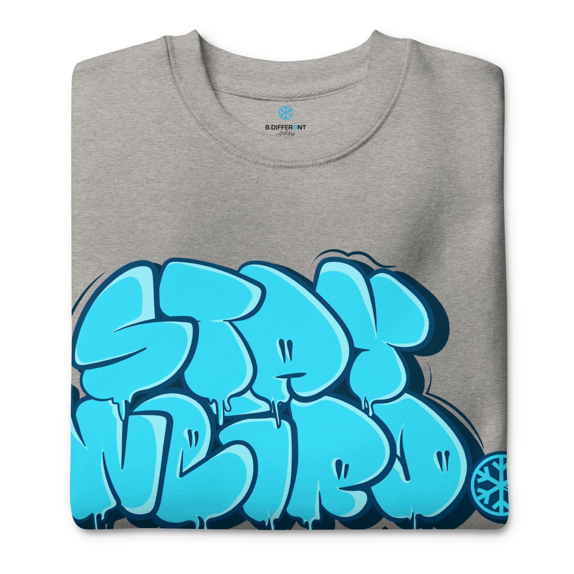 Stay Weird Graffiti Throw-up Sweatshirt - Image 39