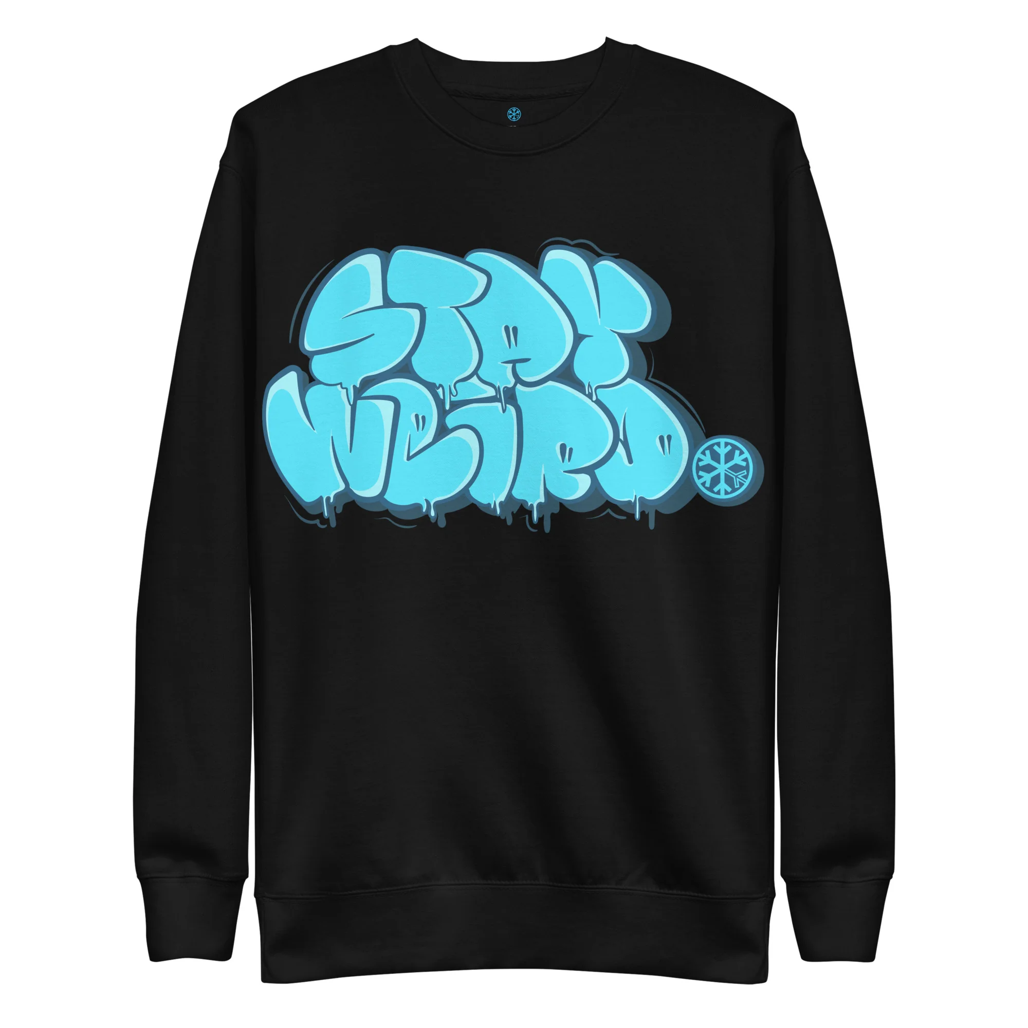 Stay Weird Graffiti Throw-up Sweatshirt - Image 7