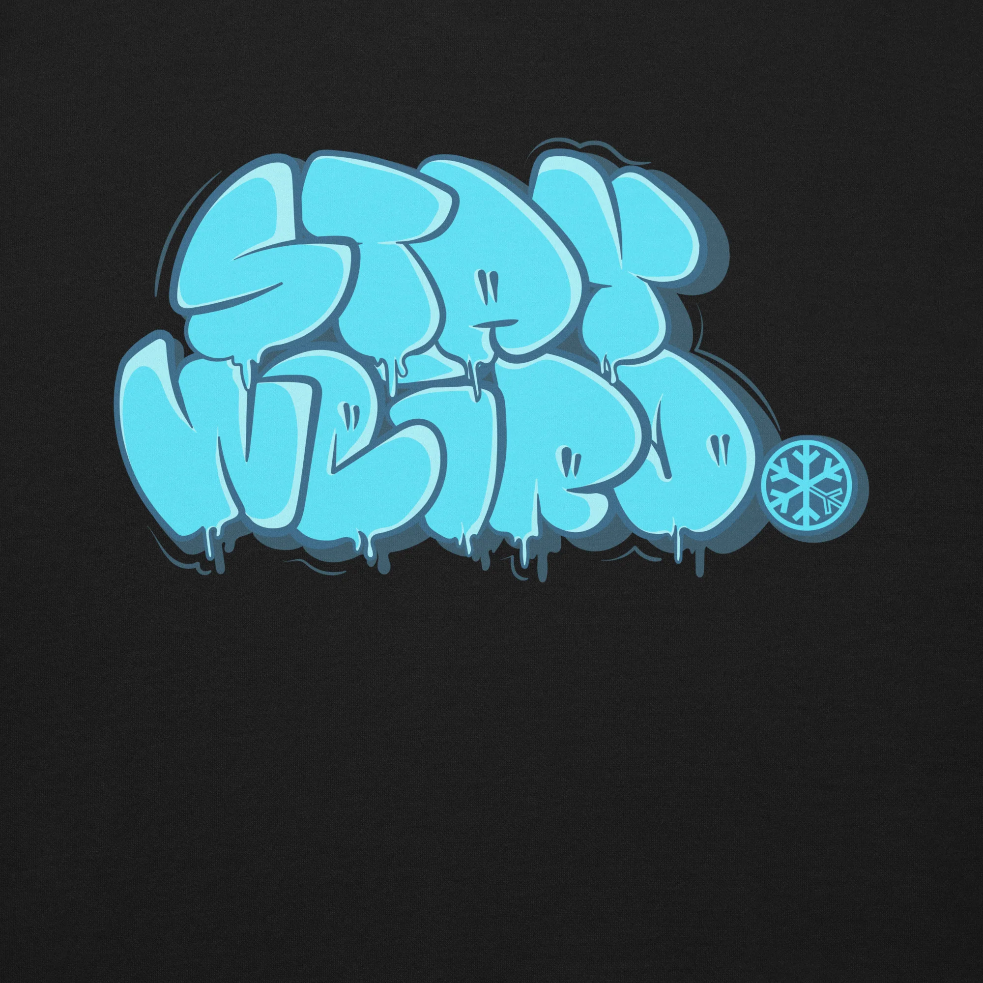 Stay Weird Graffiti Throw-up Sweatshirt - Image 8