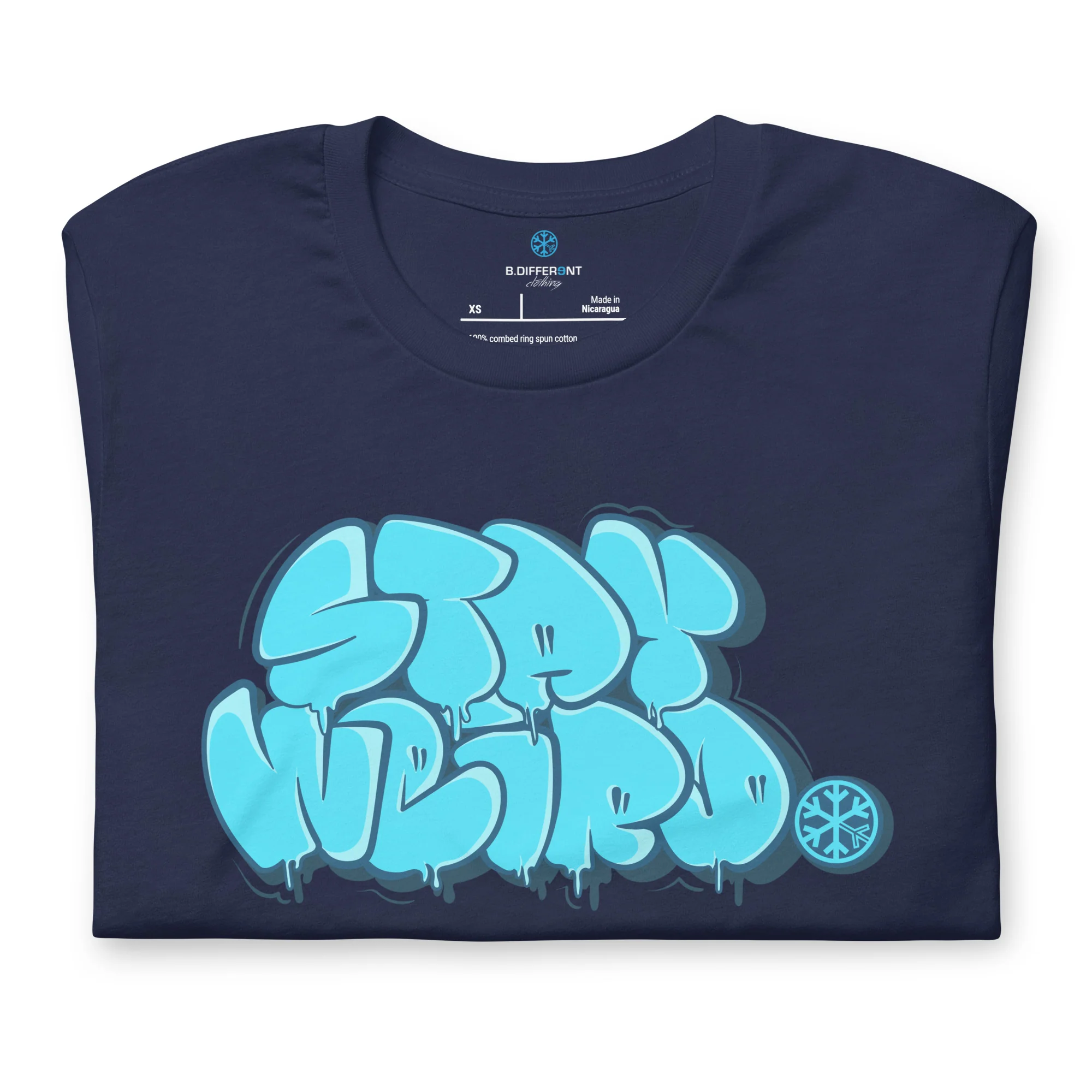 Stay Weird Graffiti Throw-up Tee - Image 15