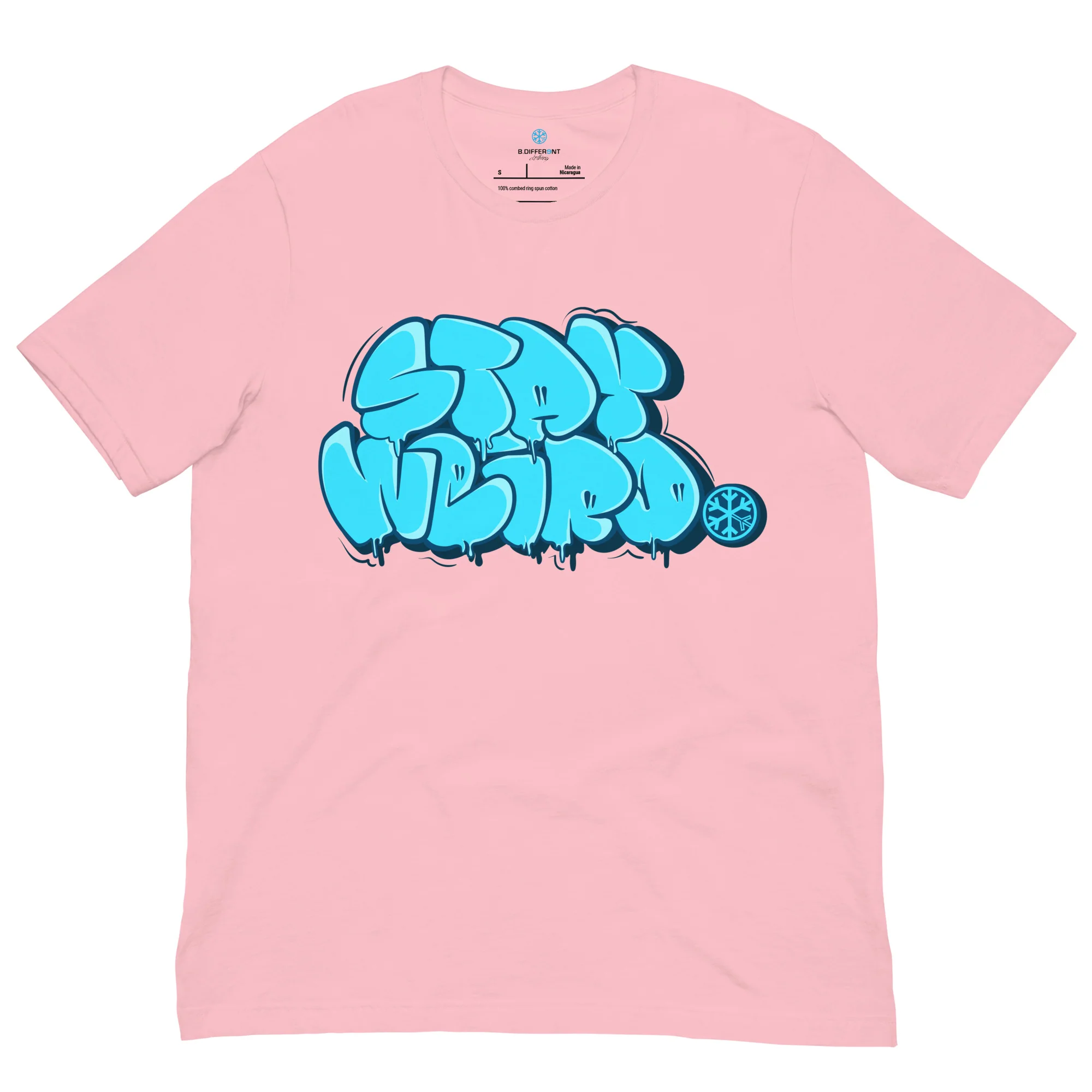 Stay Weird Graffiti Throw-up Tee - Image 31