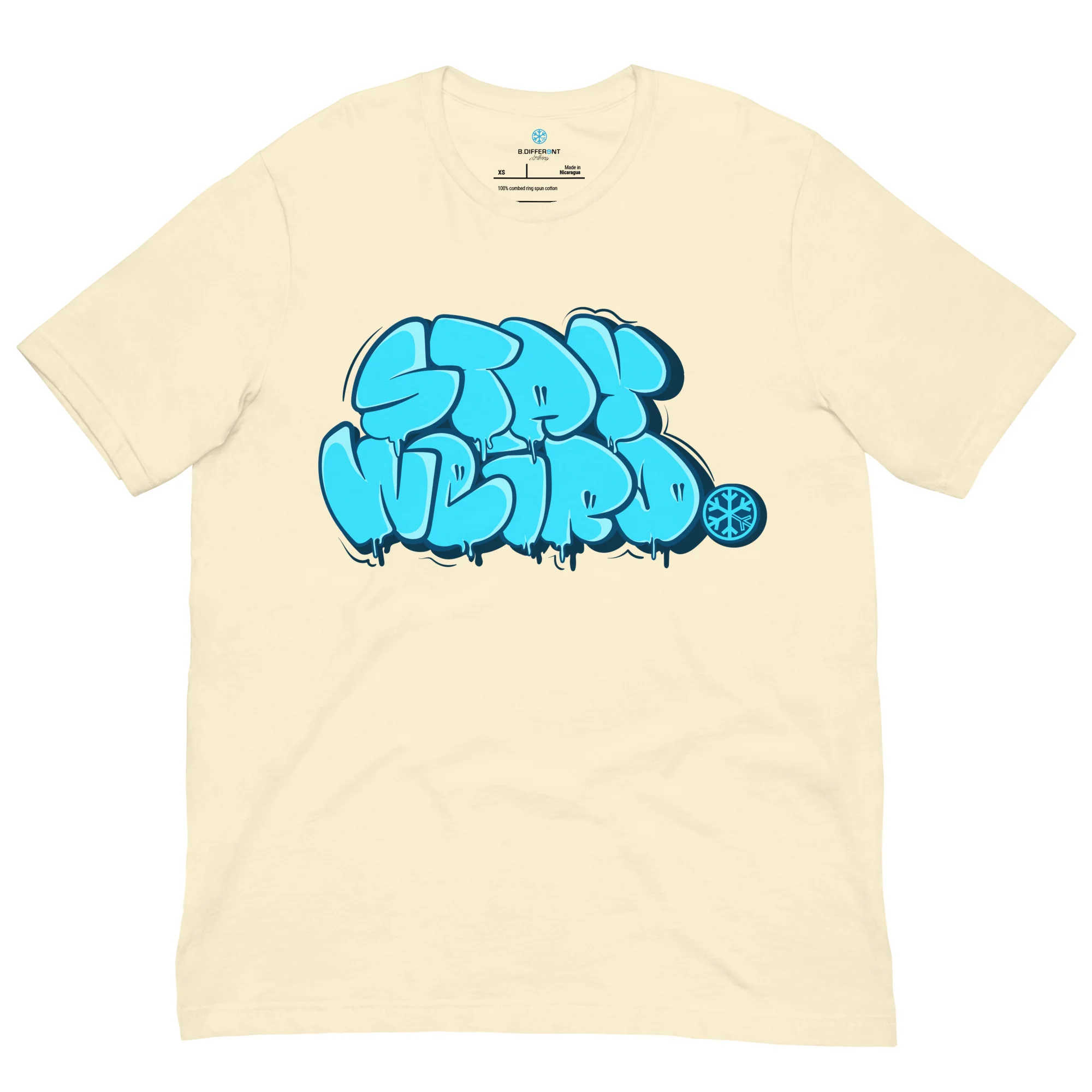Stay Weird Graffiti Throw-up Tee - Image 37