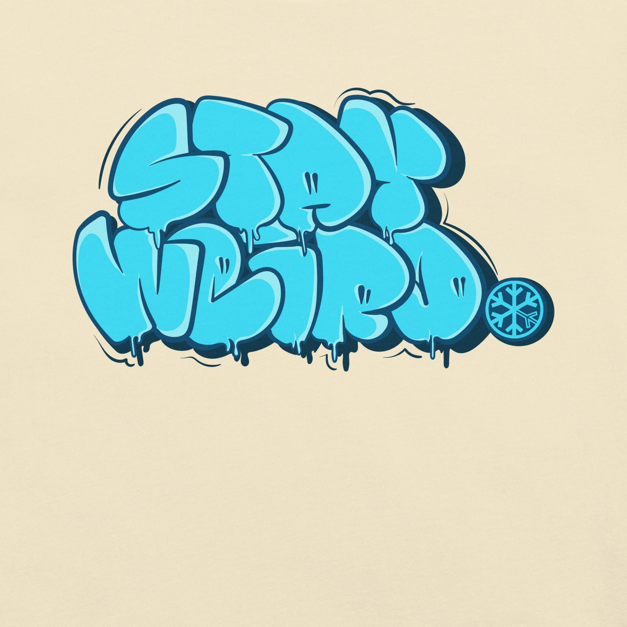 Stay Weird Graffiti Throw-up Tee - Image 38